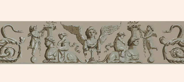 hembus-borte-548-sphinx-biedermeier-borte-figurenfries image 1