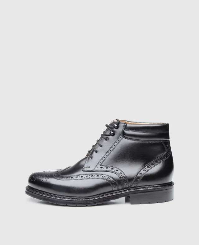 dinkelacker-janosh-k-full-brogue-ac-derby-boot-schwarz image 1
