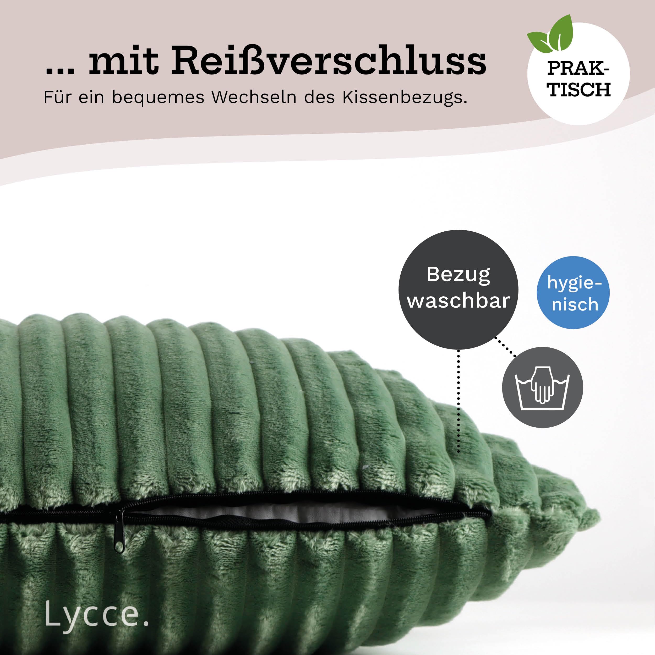 lycce-kissenbezug-deluxe-cord-gr-n-50-x-50-cm-2er-set image 5