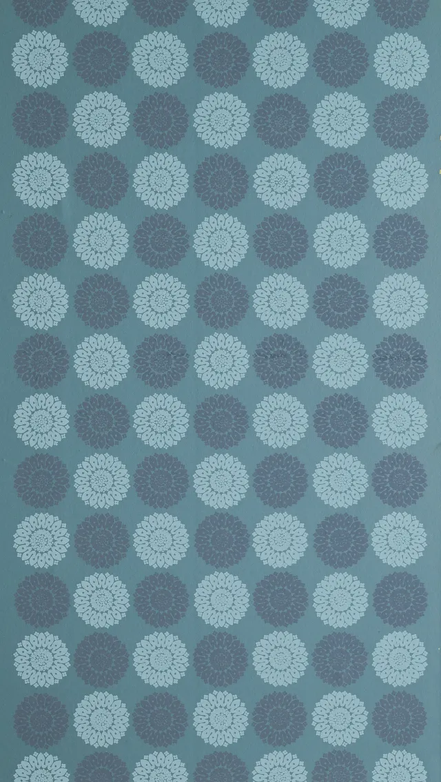hembus-tapete-1480-rosetten-blau-papiertapete image 1