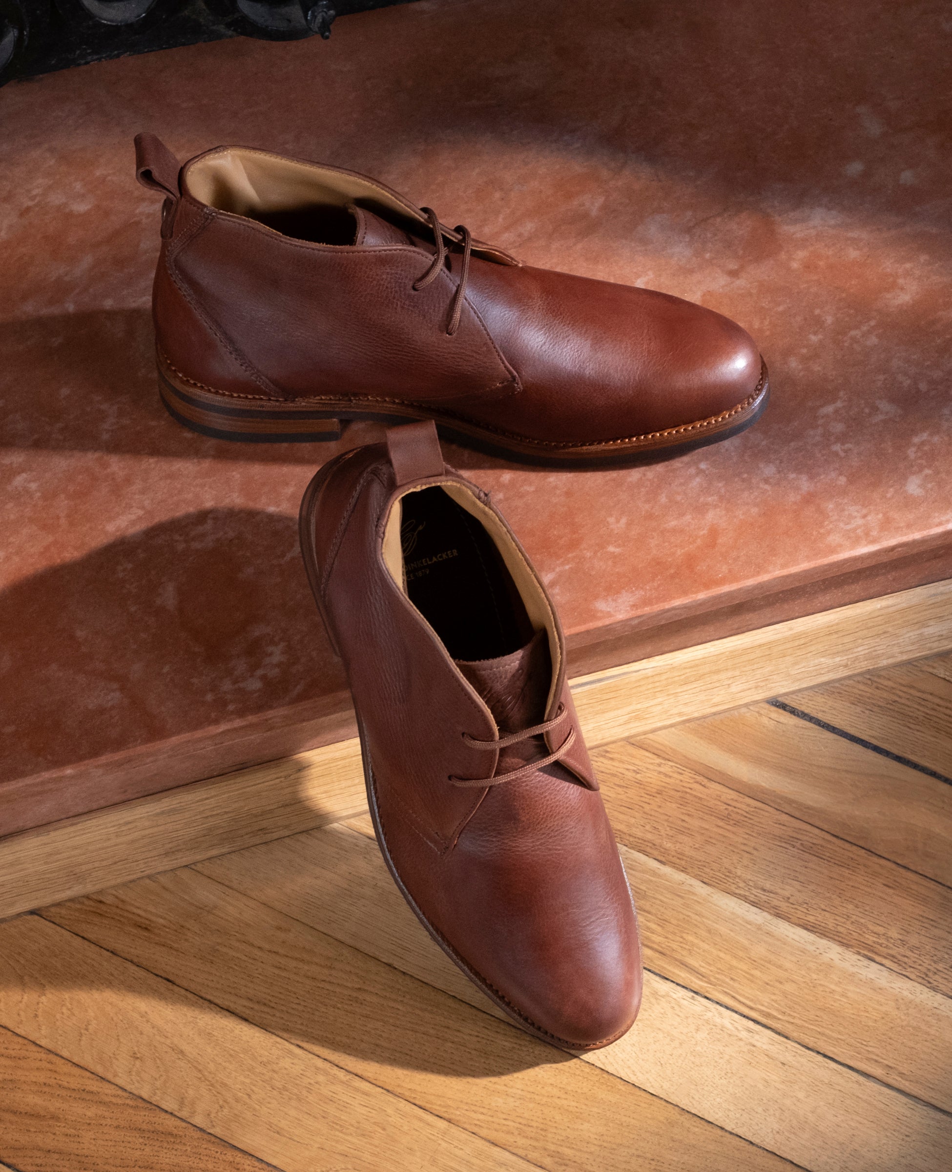 dinkelacker-genf-plain-n-george-boot-braun image 8