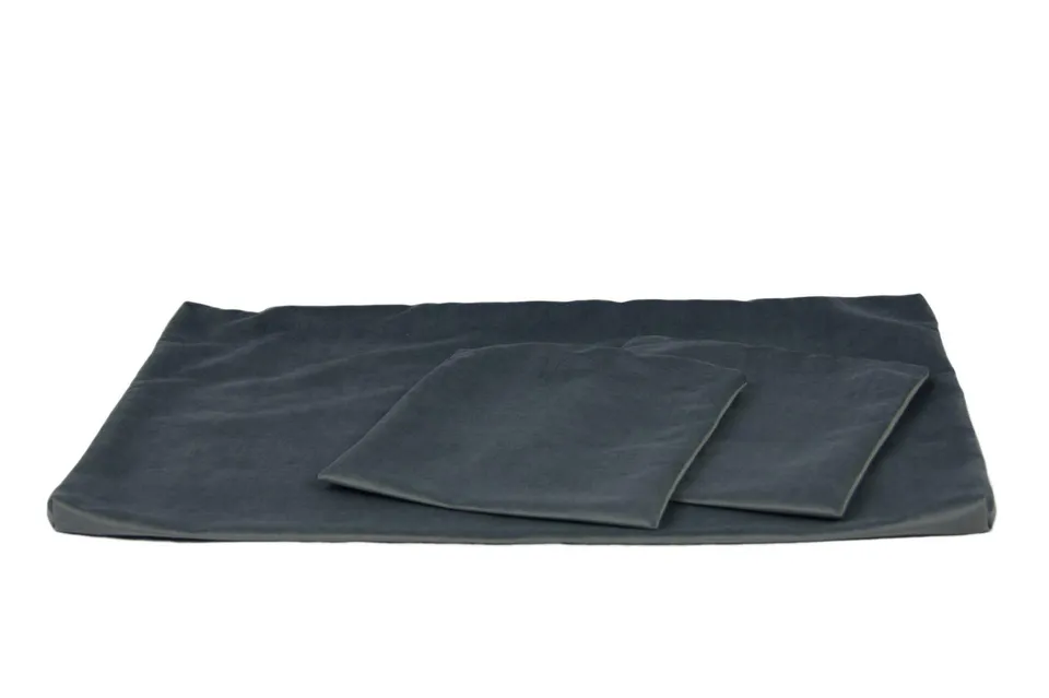 lycce-kissenbezug-samt-retro-grau-3er-set-35x35-83x55-cm image 1