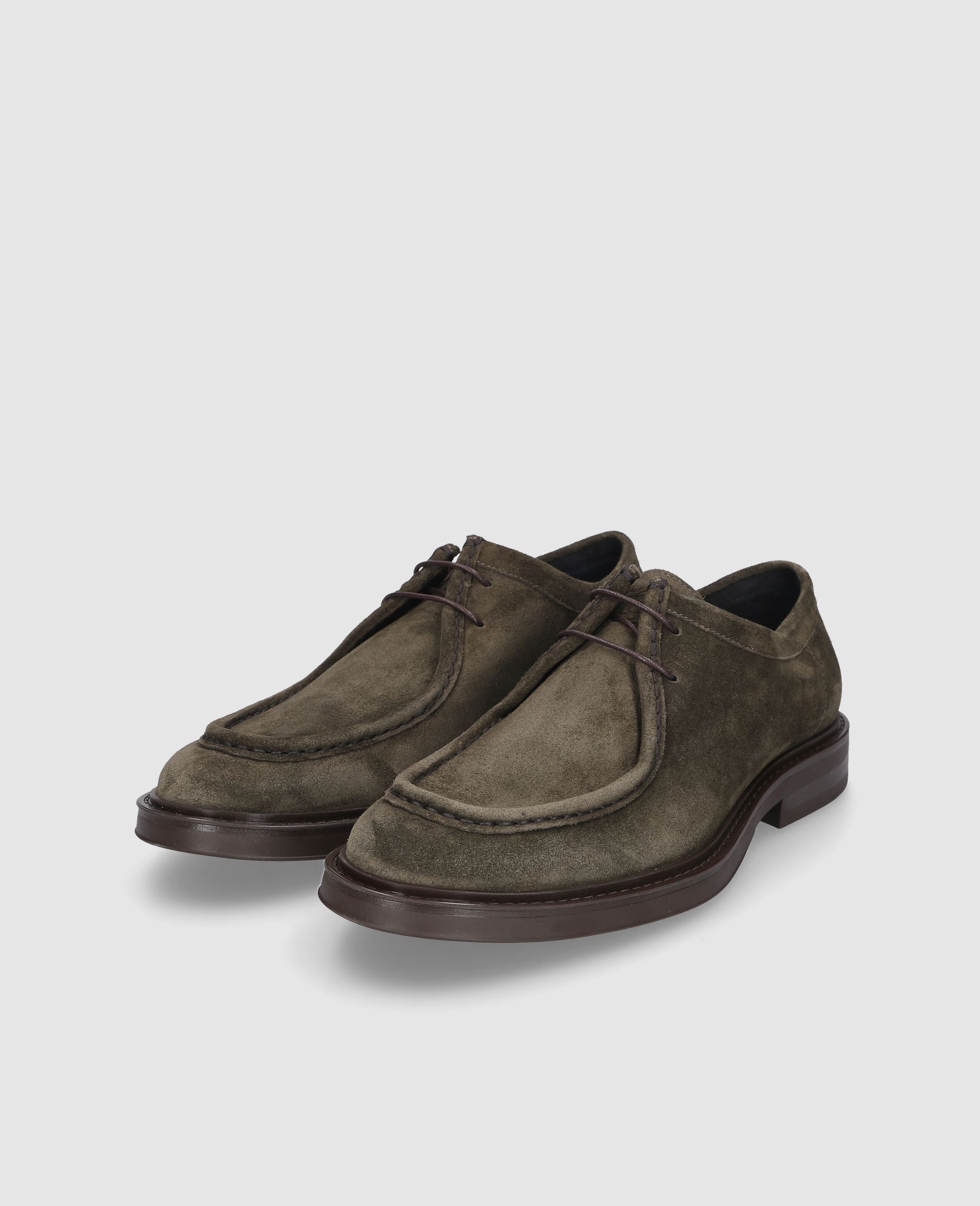 dinkelacker-florenz-plain-v-schn-rschuh-velours-dunkelgr-n image 2