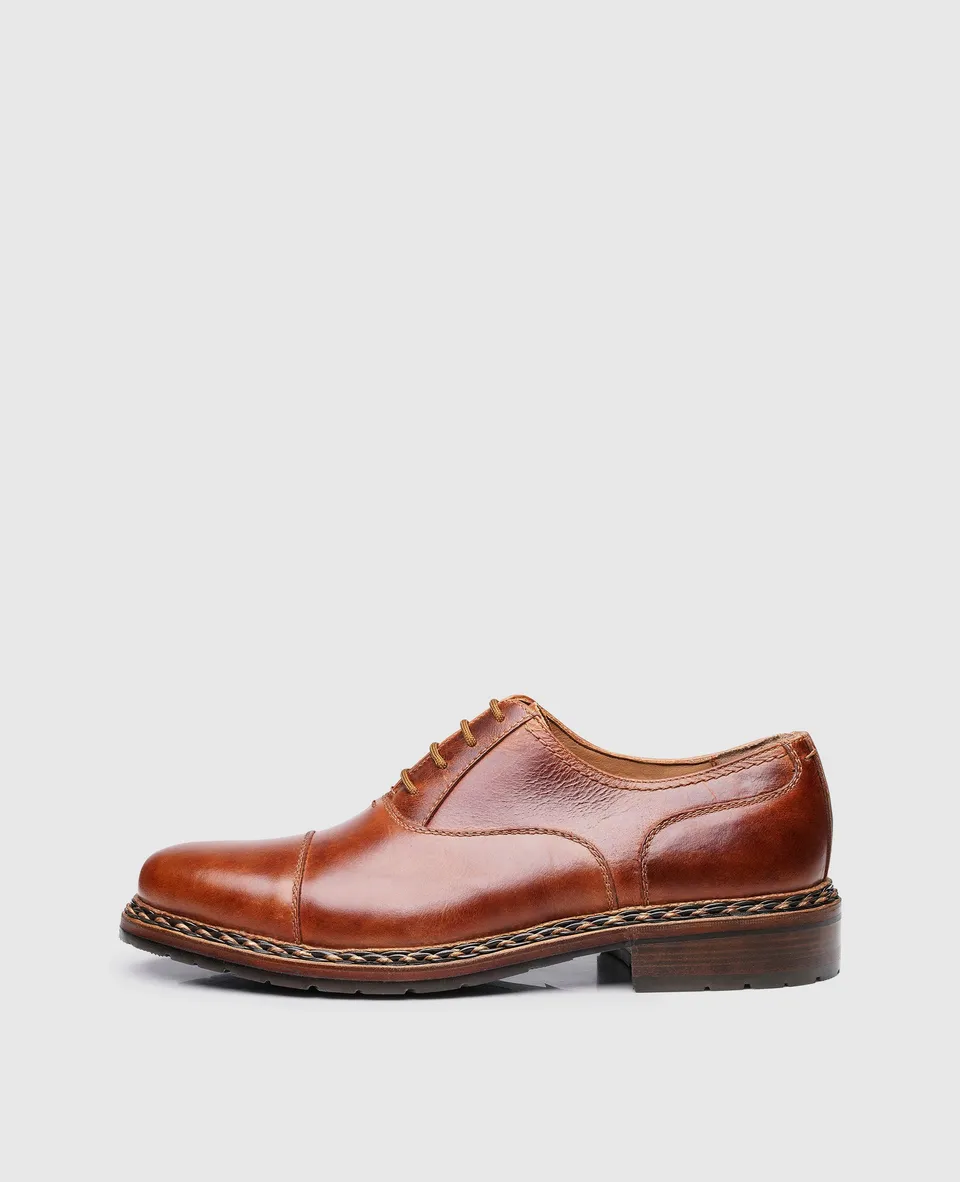 dinkelacker-buda-captoe-ma-amber-oxford-dunkelbraun image 1