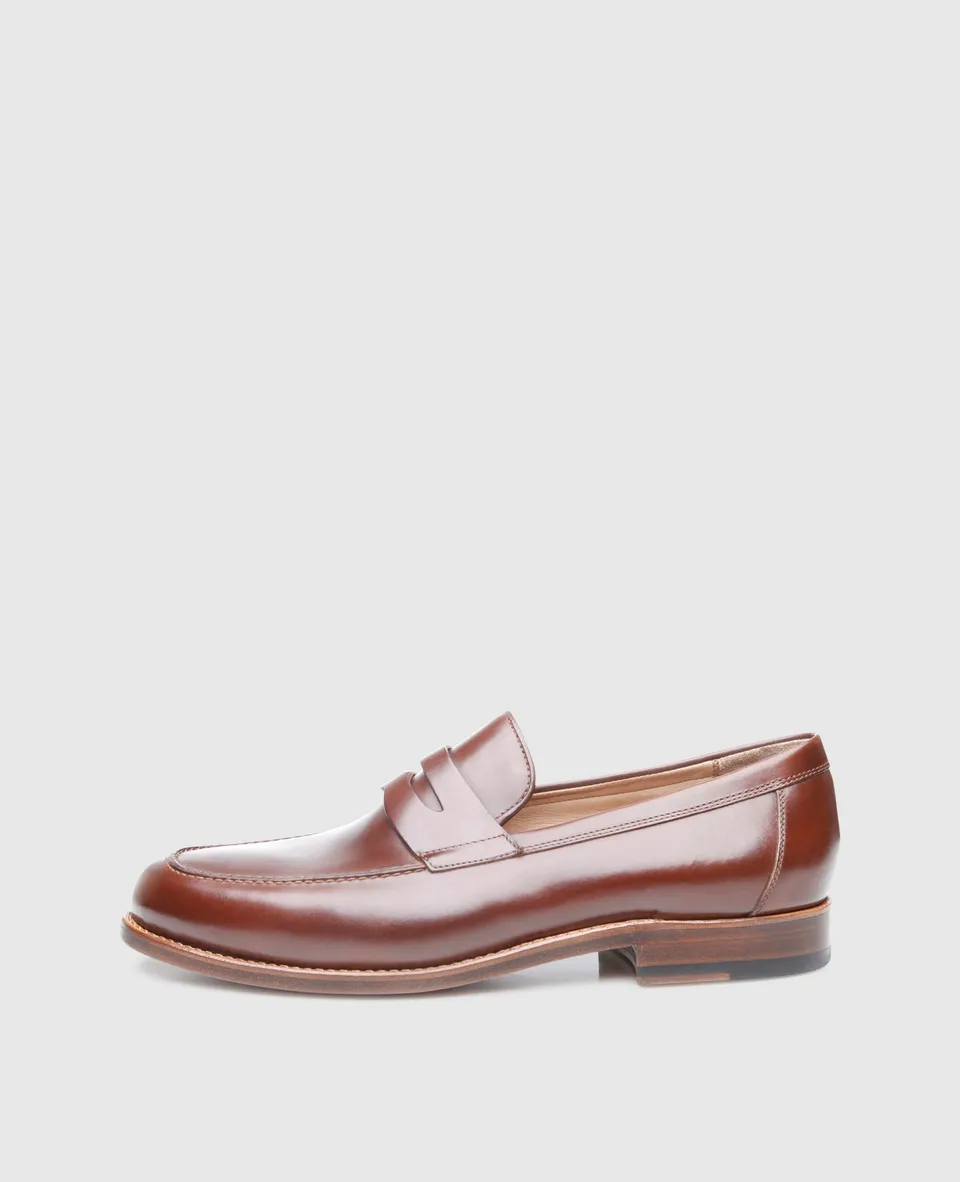 dinkelacker-wien-penny-loafer-plain-ac-dunkelbraun image 1