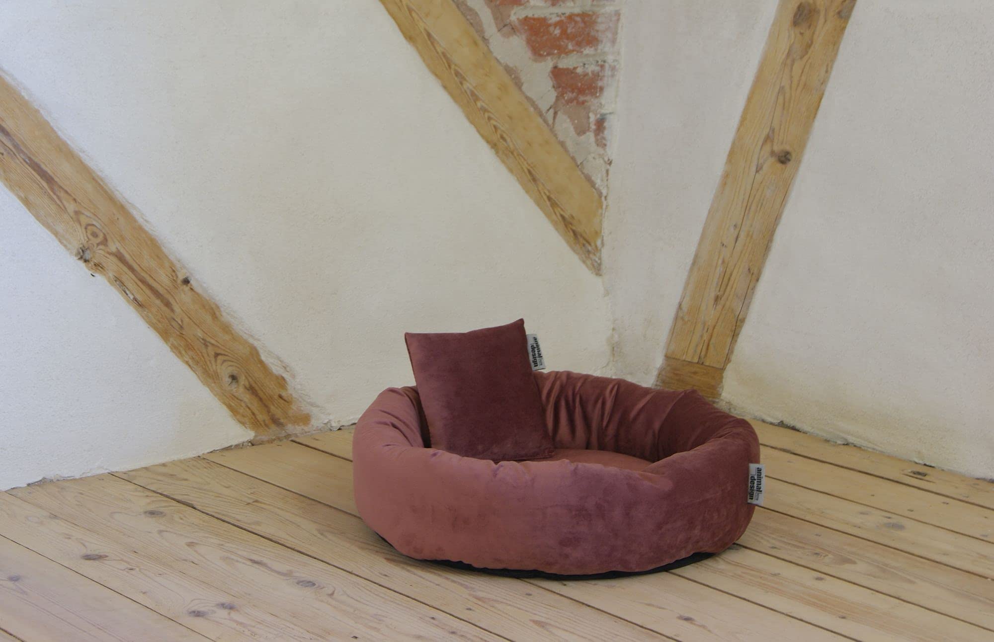 lycce-tierbett-kuschelinsel-samtweich-senf-gr-e-1-50-cm image 5