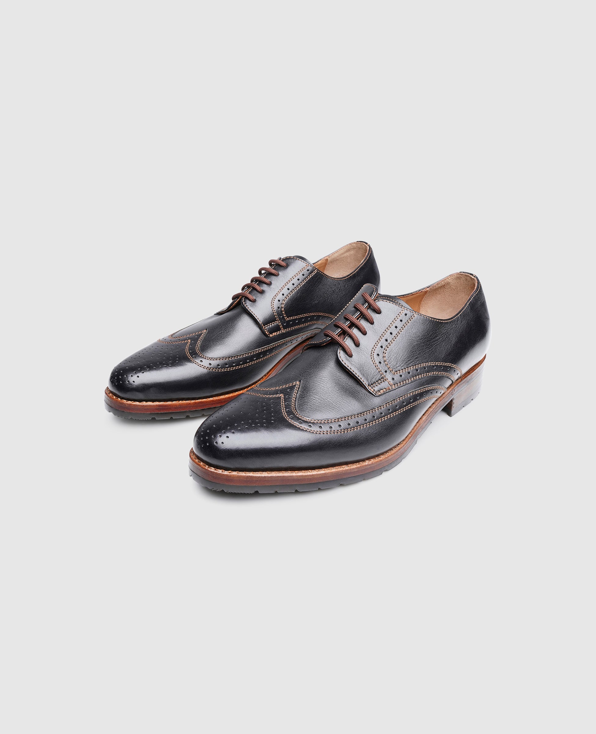 dinkelacker-milano-full-brogue-sc-halbschuh-schwarz-soft-calf image 7
