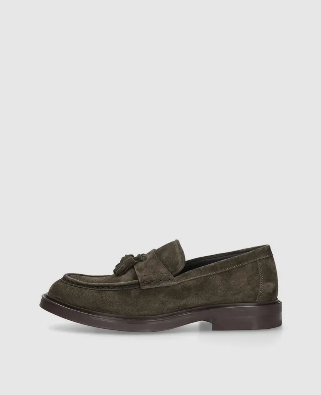 dinkelacker-florenz-plain-v-tassel-loafer-dunkelgr-n-velours image 1
