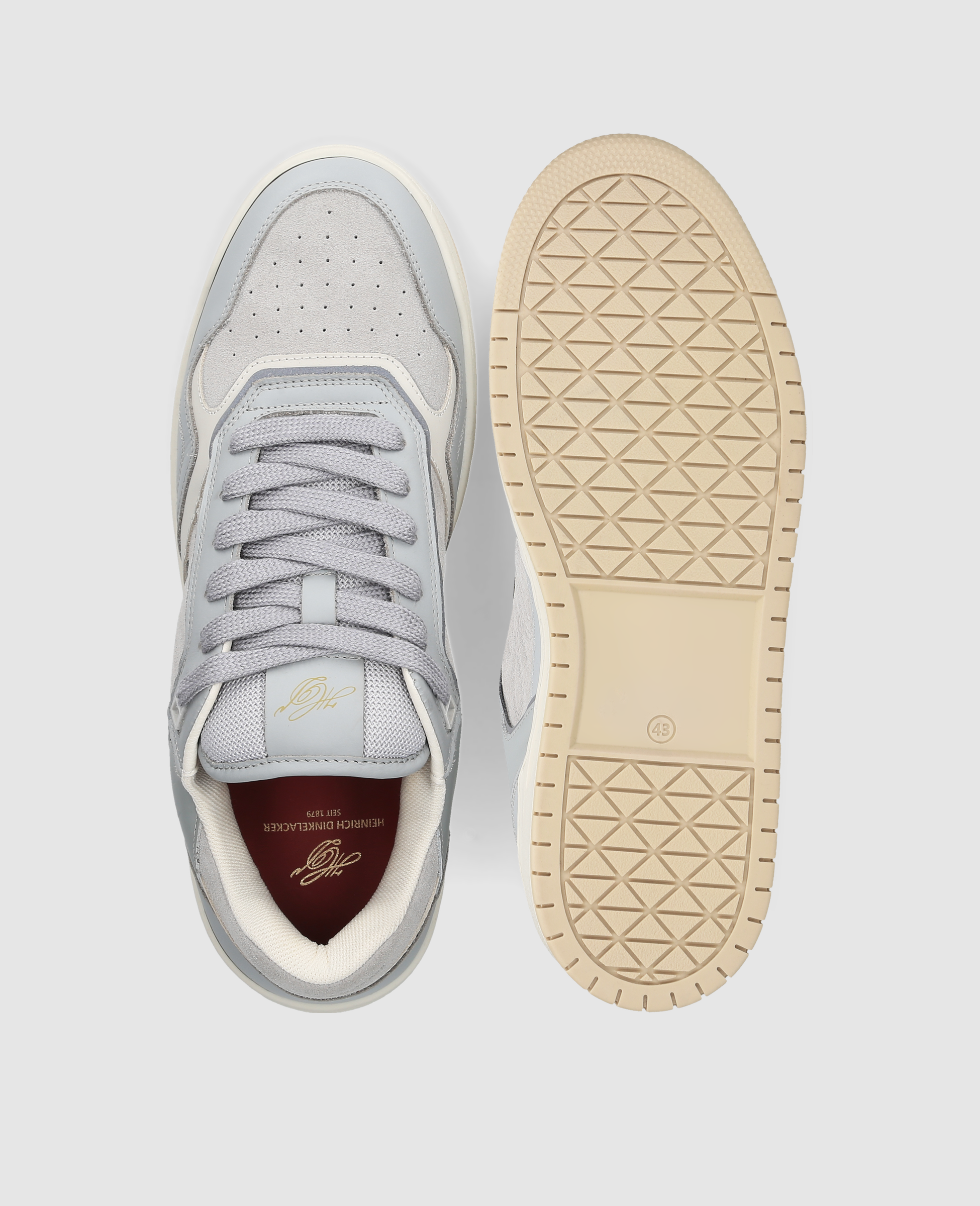 dinkelacker-los-angeles-sneaker-cl-grau image 8