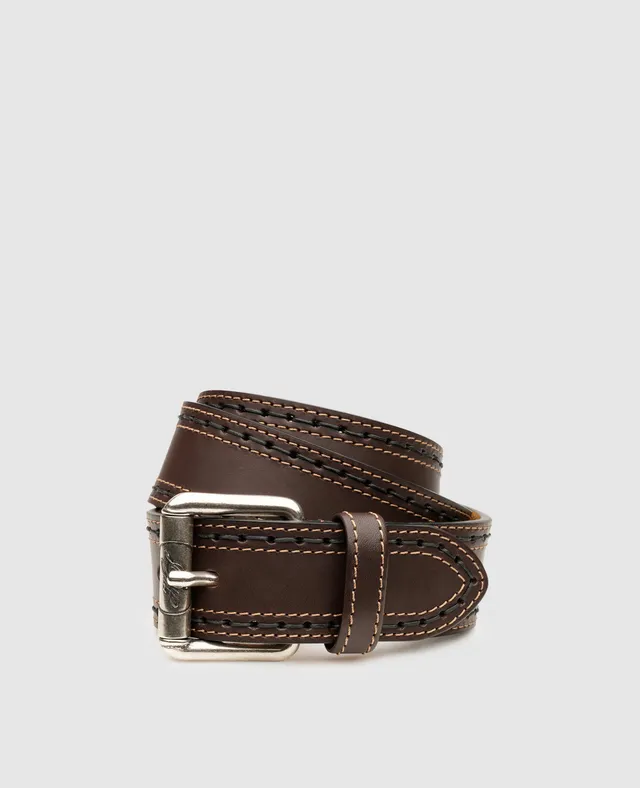 dinkelacker-dusan-plain-n-volllederg-rtel-dunkelbraun-40-mm image 1