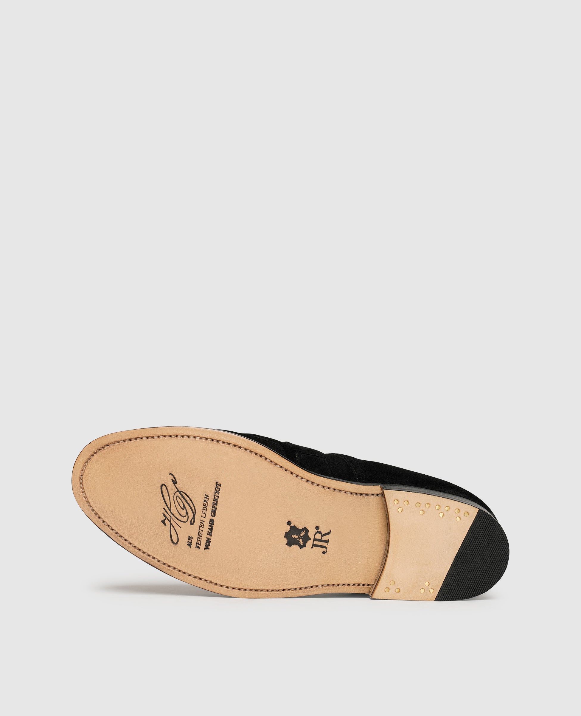 dinkelacker-london-fs-v-sandale-herren-schwarz-kalbsvelours image 3