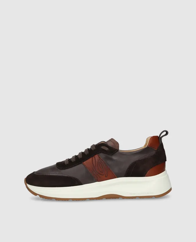dinkelacker-toronto-sneaker-cl-herrensneaker-dark-brown-brown image 1
