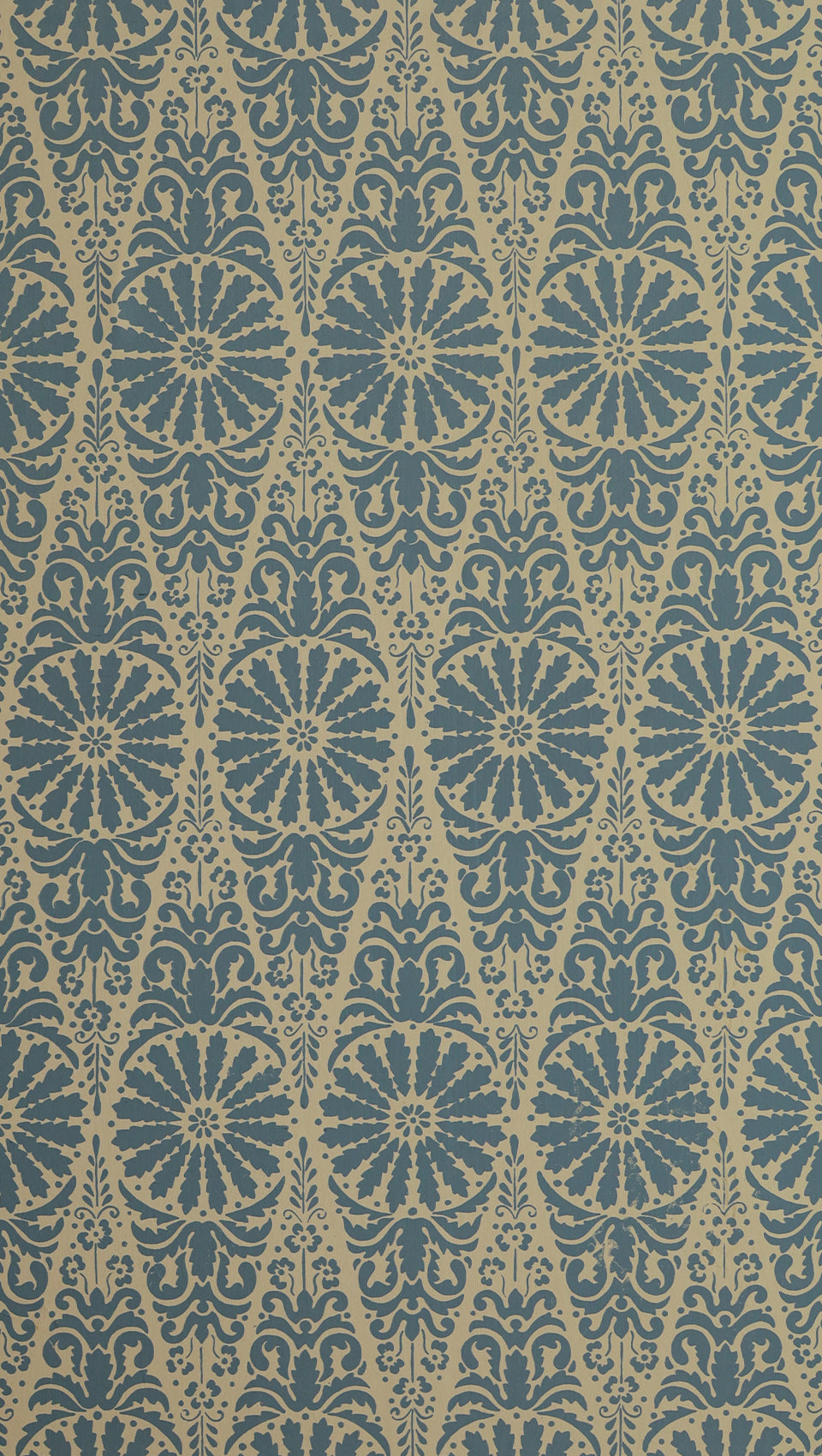 hembus-tapete-1363-b-josephine-blau-papiertapete-biedermeier-floral image 1