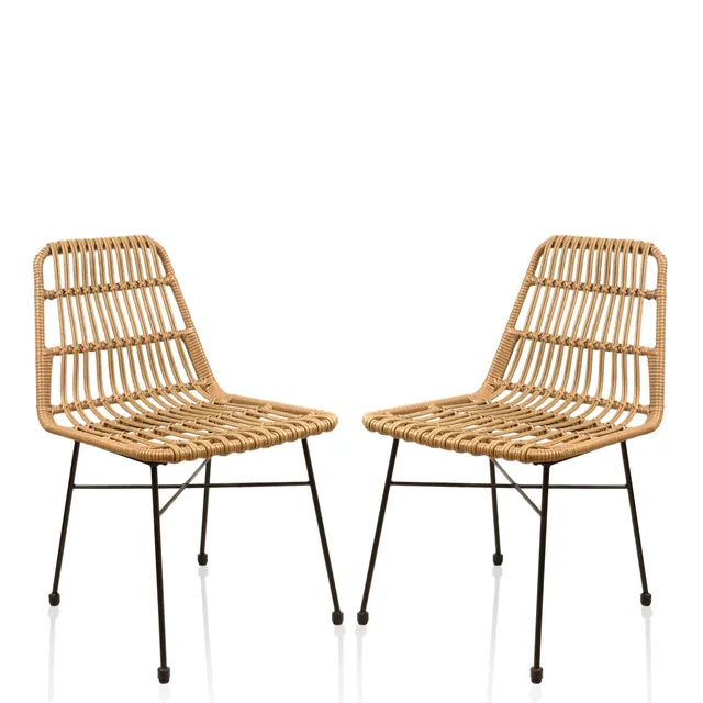lycce-leon-poly-rattan-st-hle-natur-2er-set image 1