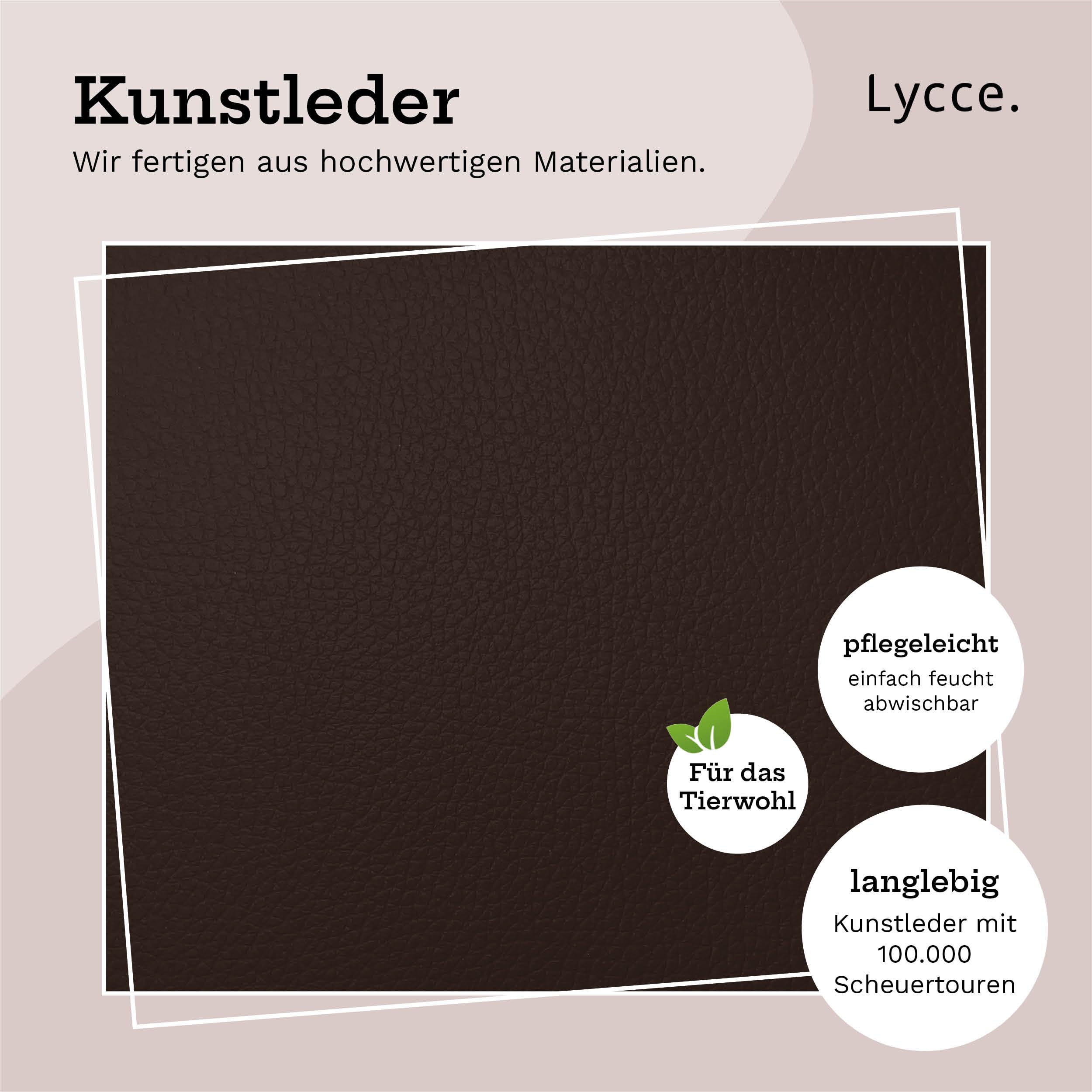 lycce-bankauflage-klemmkissen-1-leiste-kunstleder-braun-mit-r-ckenlehne image 4