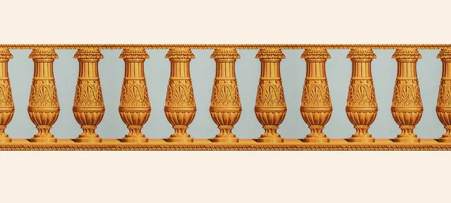hembus-paneele-4054-balustrade-papiertapete-gold image 1