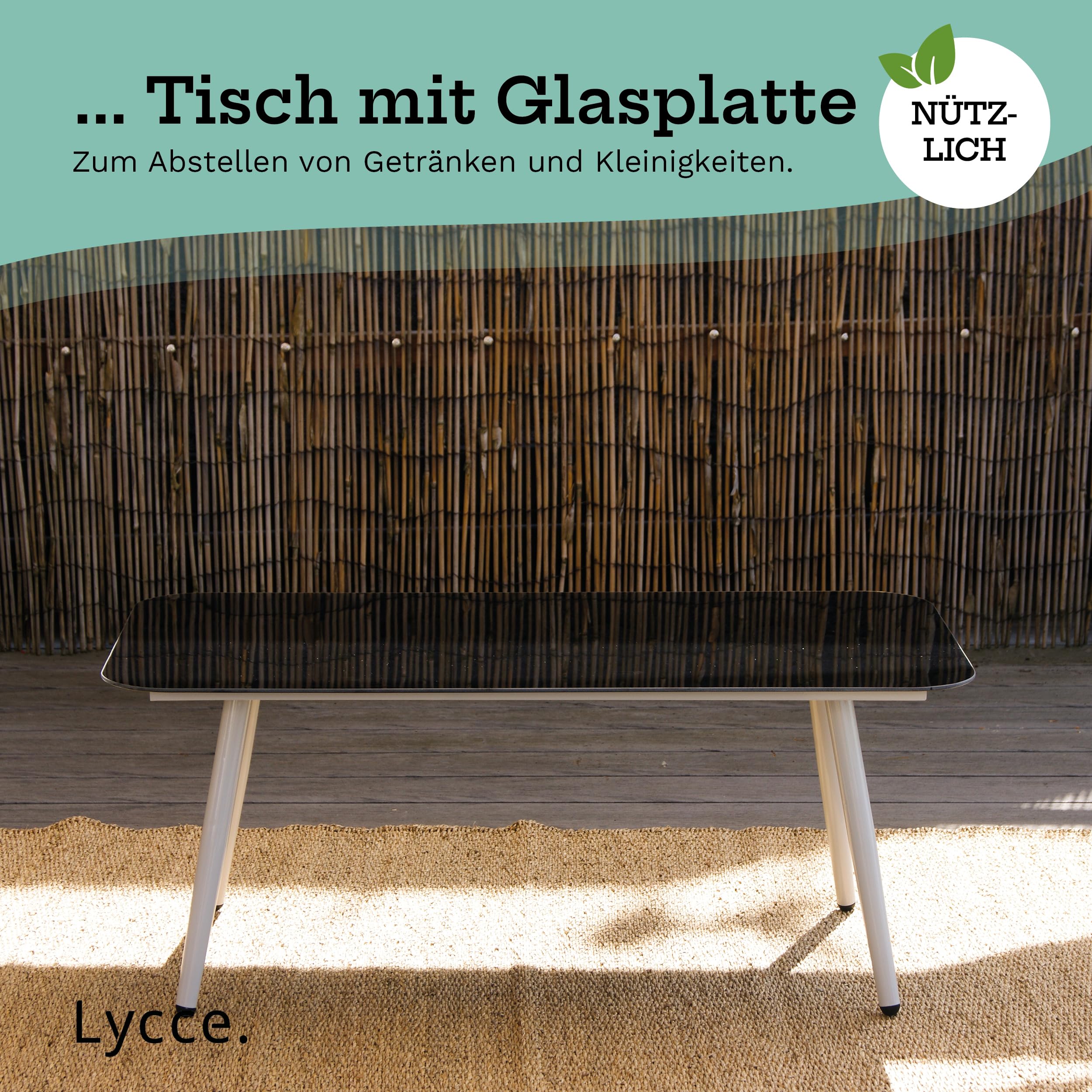 lycce-terrassenm-bel-gartenm-bel-set-4-sitzer-grau-rubber-cotton-mit-alu-gestell image 6