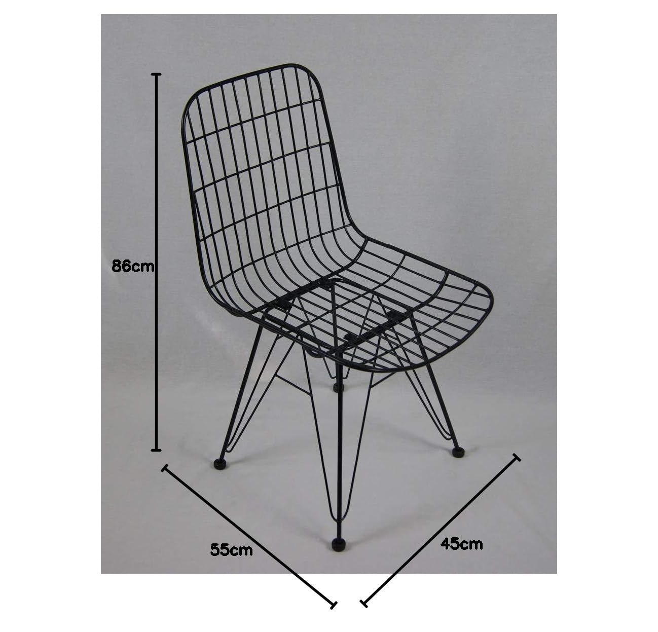 lycce-metallstuhl-strong-schwarz-gitterstuhl-sitzh-he-41-cm image 3