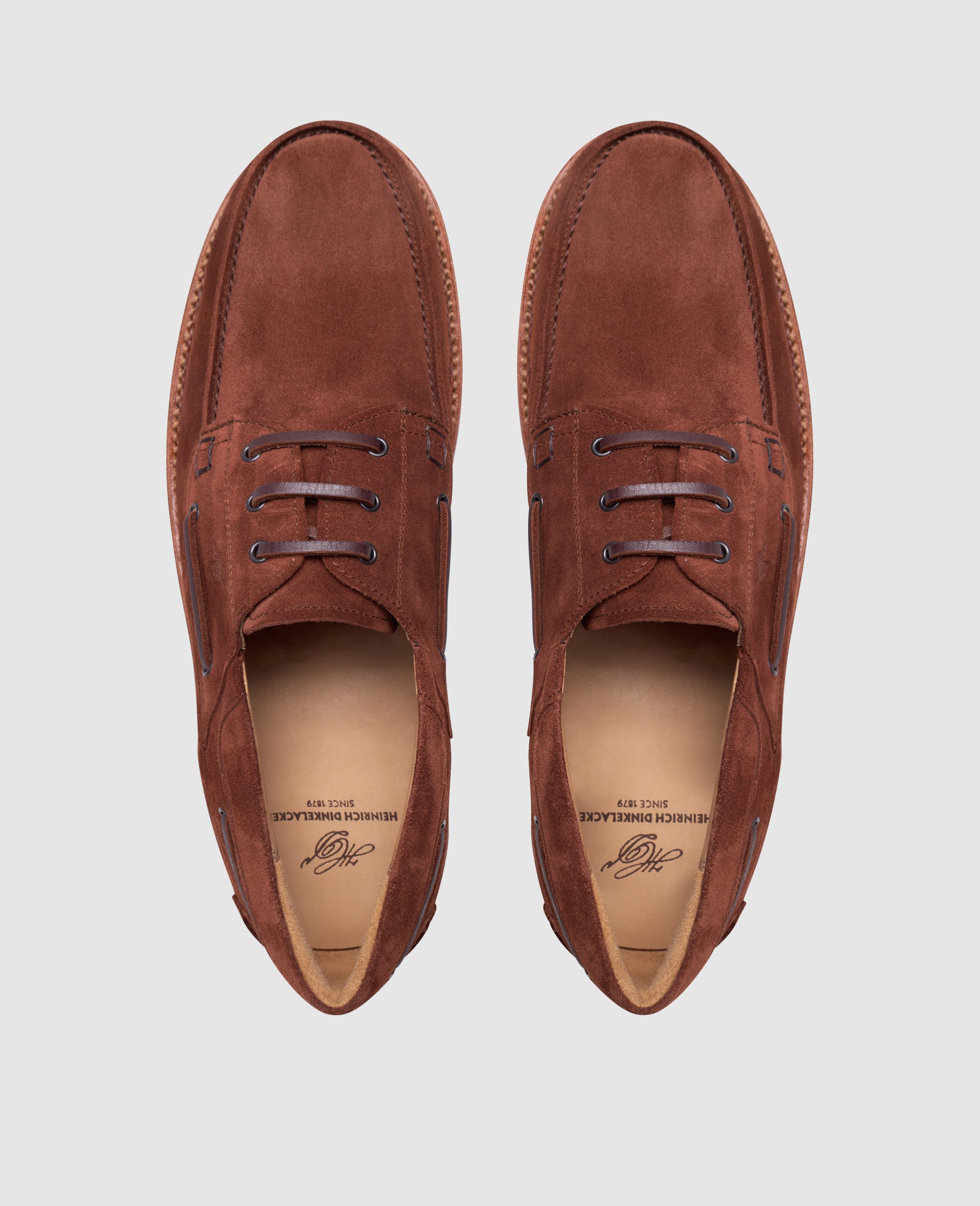 dinkelacker-miami-plain-v-bootsschuh-rotbraun-kalbsvelours image 6