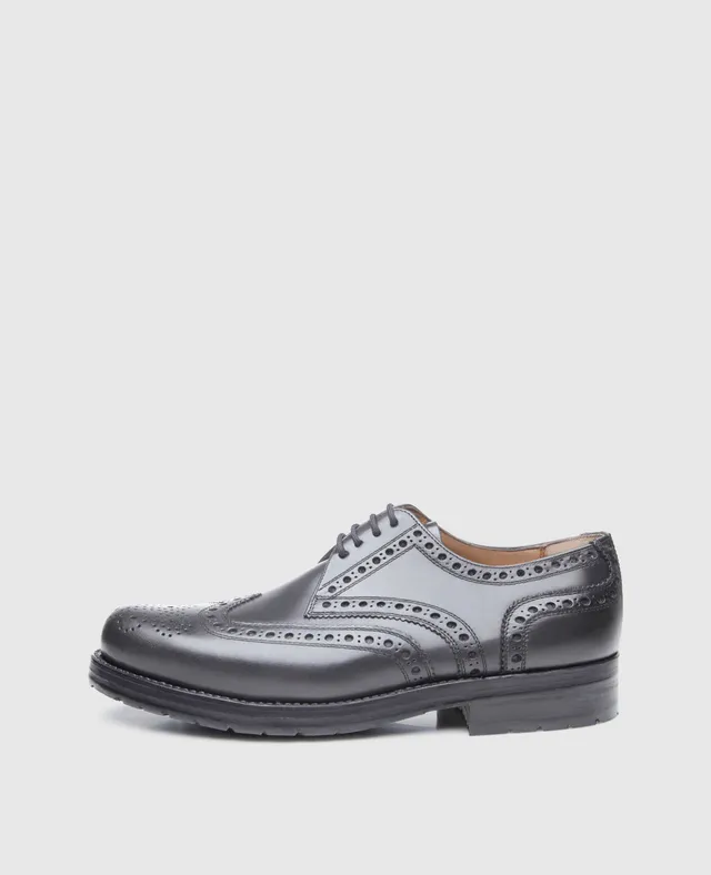 dinkelacker-rio-full-brogue-derby-fc-black image 1