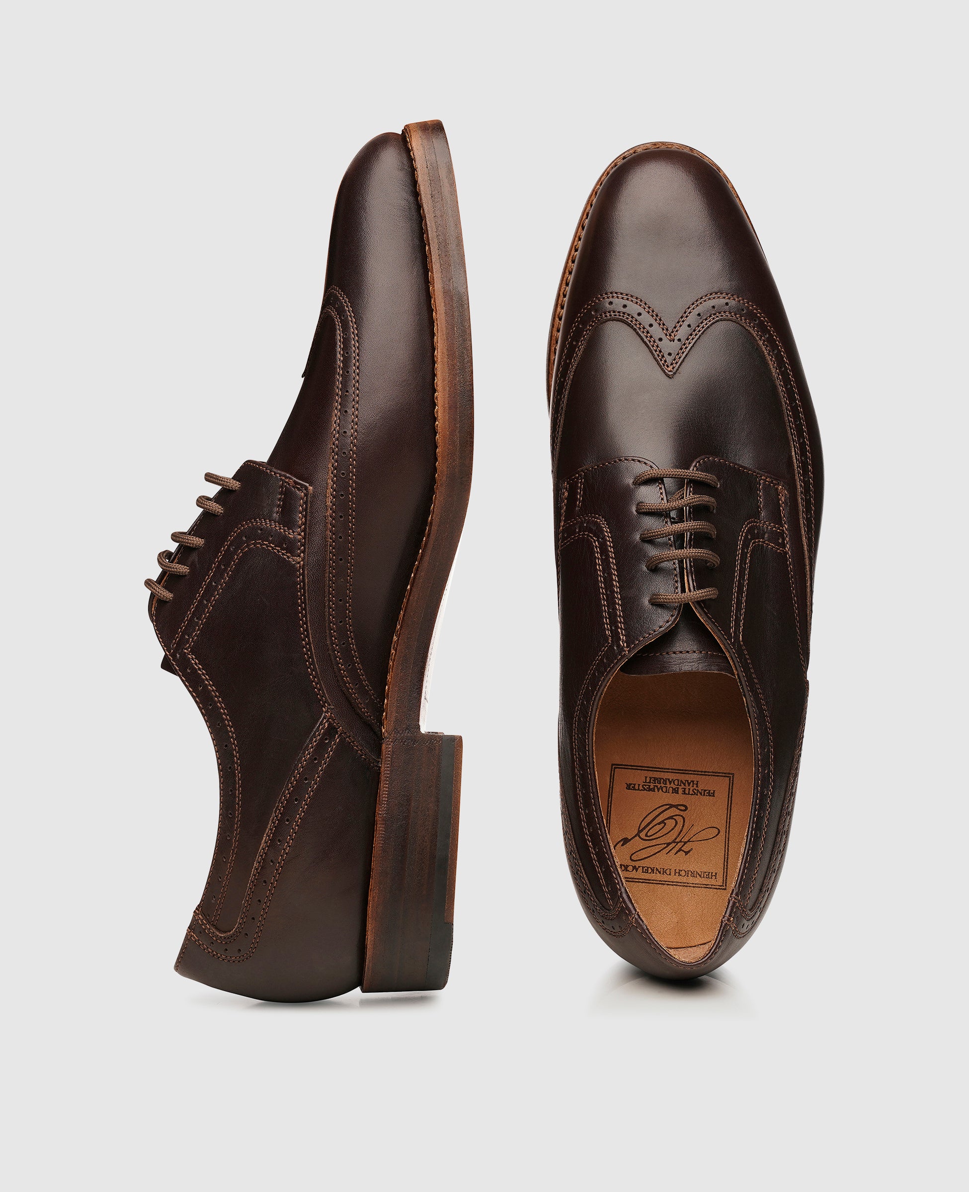 dinkelacker-luzern-half-brogue-sc-halbschuh-marrone image 5