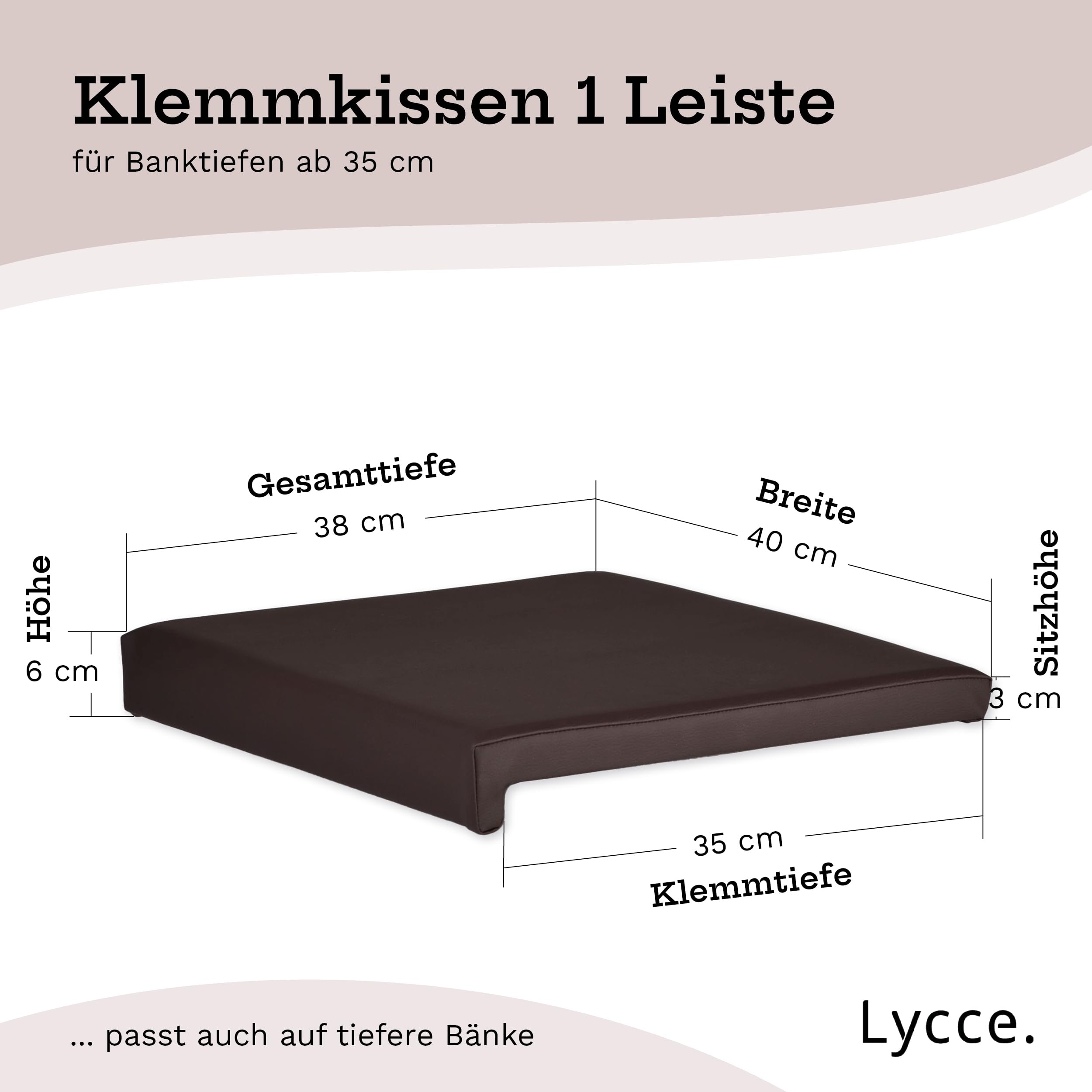 lycce-animal-design-klemmkissen-sitzbankkissen-kunstleder-40x35cm-braun image 3