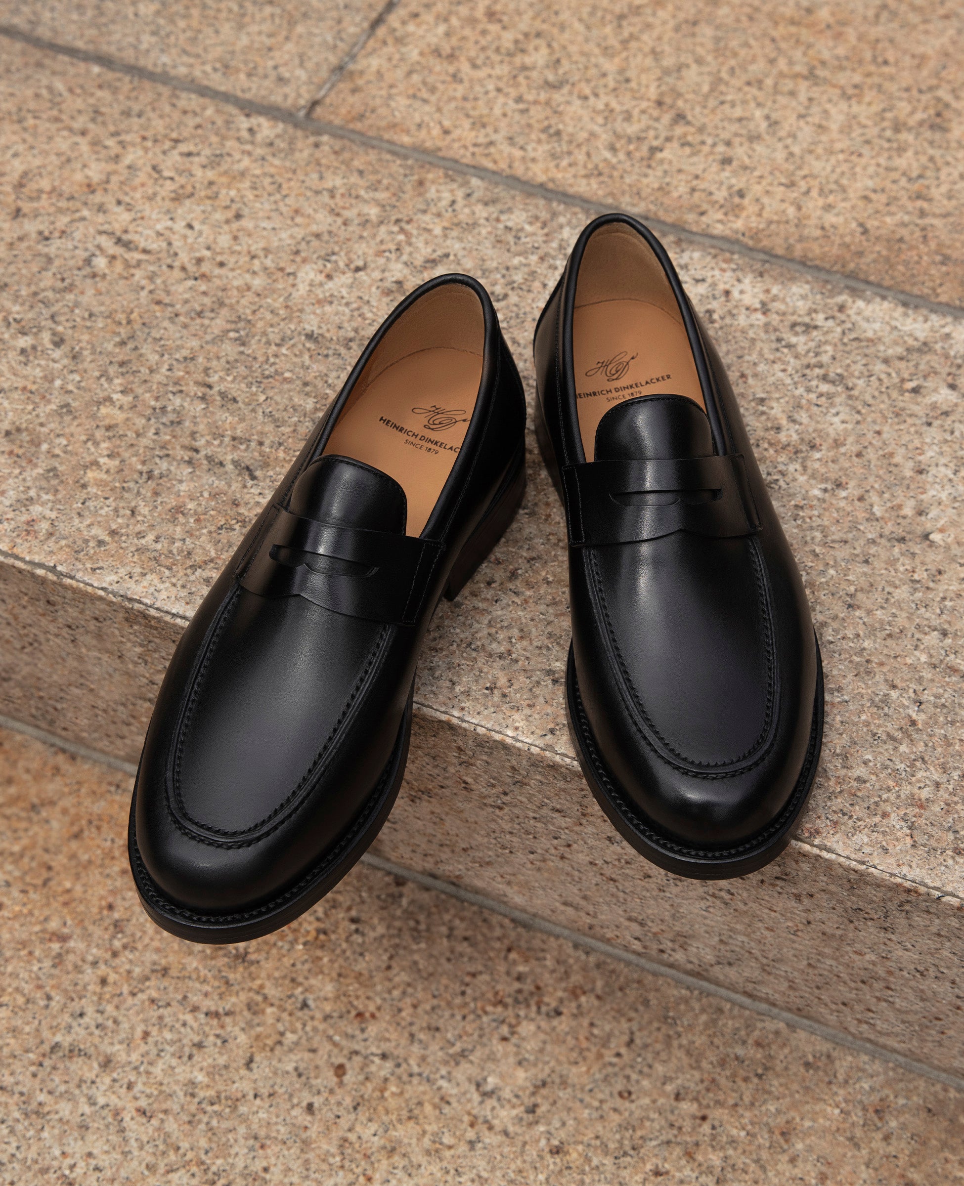 dinkelacker-wien-plain-bc-penny-loafer-schwarz image 7