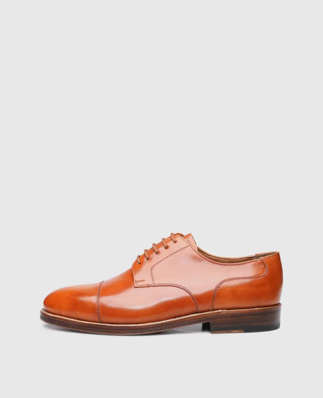dinkelacker-london-captoe-tc-derby-cognac-toscana-calf-hellbraun image 1