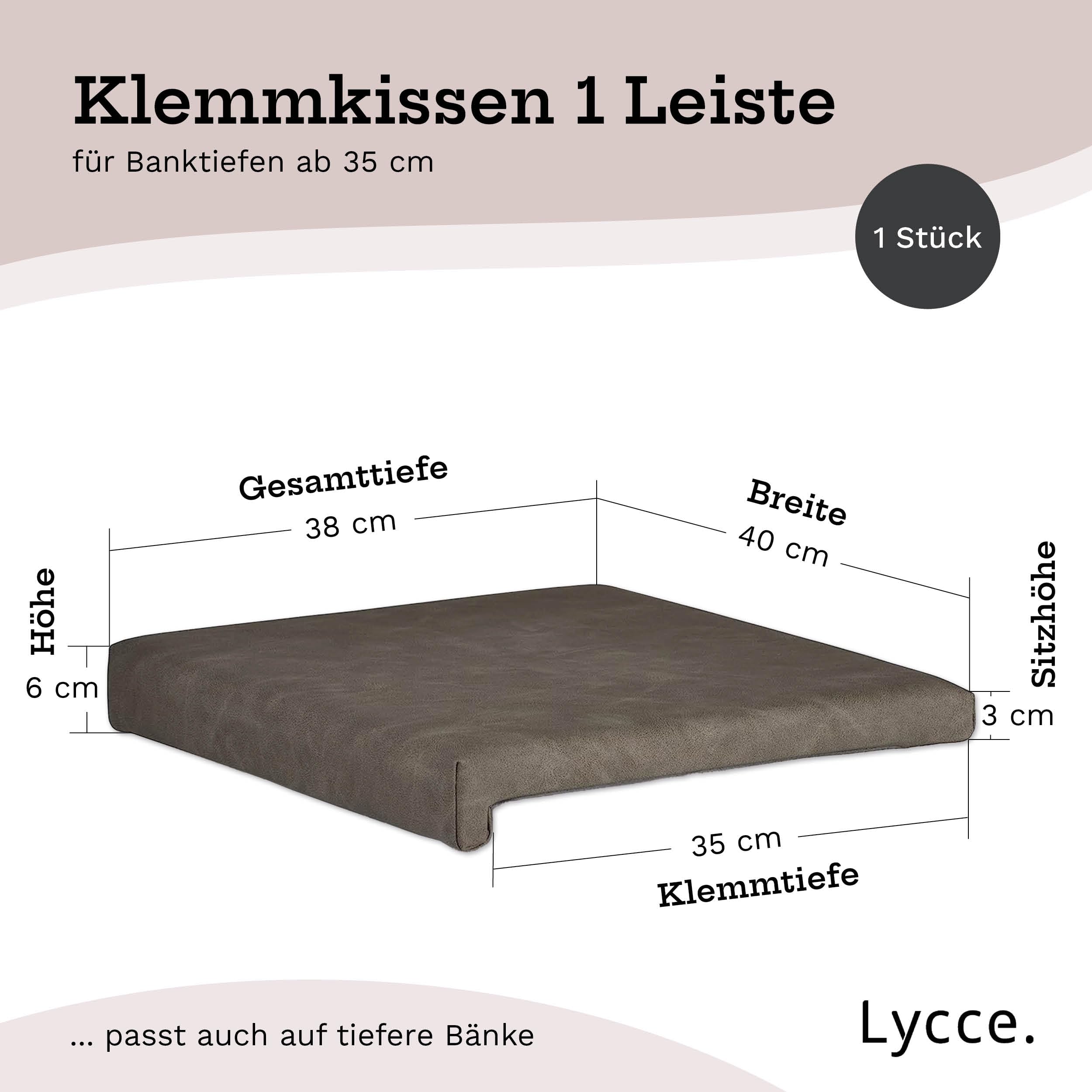 lycce-bankauflage-klemmkissen-1-leiste-wildlederoptik-taupe-f-r-bank-ab-35-cm image 3