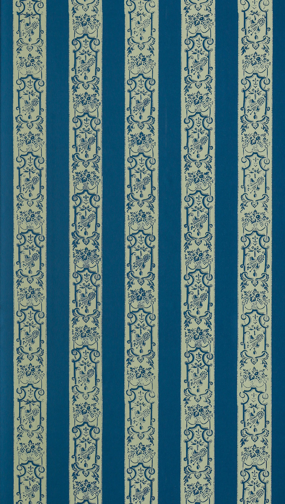 hembus-tapete-4065-ludwig-richter-blau-gr-n-streifentapete-50-0-cm image 1
