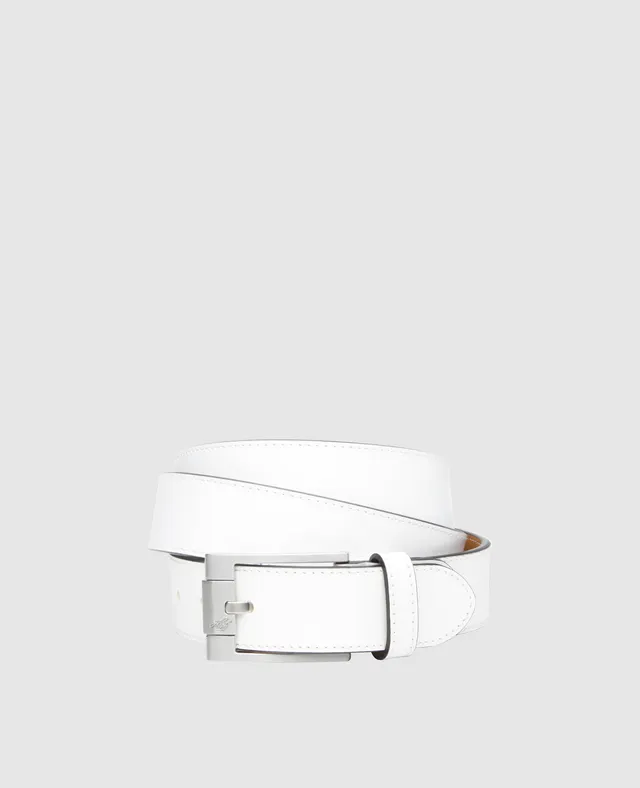 dinkelacker-levente-plain-lederg-rtel-wei-antik-kalbleder image 1