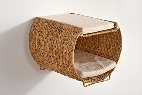 lycce-katzentunnel-katzenh-hle-mit-kissen-34-x-34-x-29-5-cm image 1