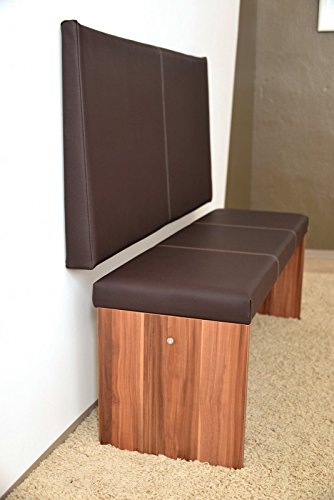 lycce-keilwandkissen-115-x-55-cm-braun-kunstleder-mit-montage-set image 3
