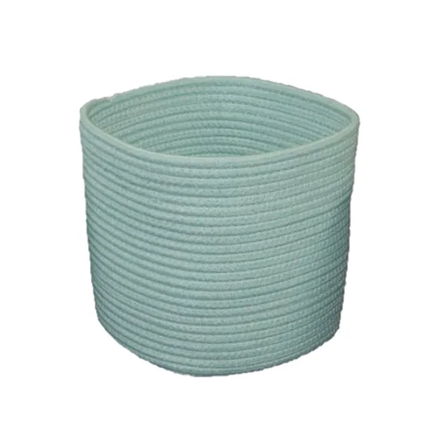 lycce-aufbewahrungskorb-sky-baumwolle-blau-gr-e-2-b27xt27xh26cm image 1
