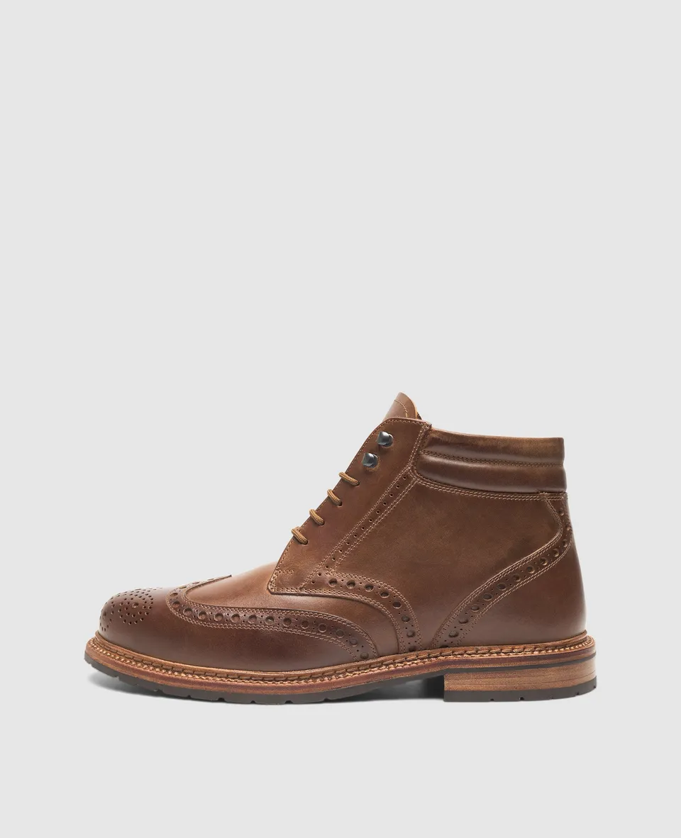 dinkelacker-buda-full-brogue-derby-boot-caramel image 1