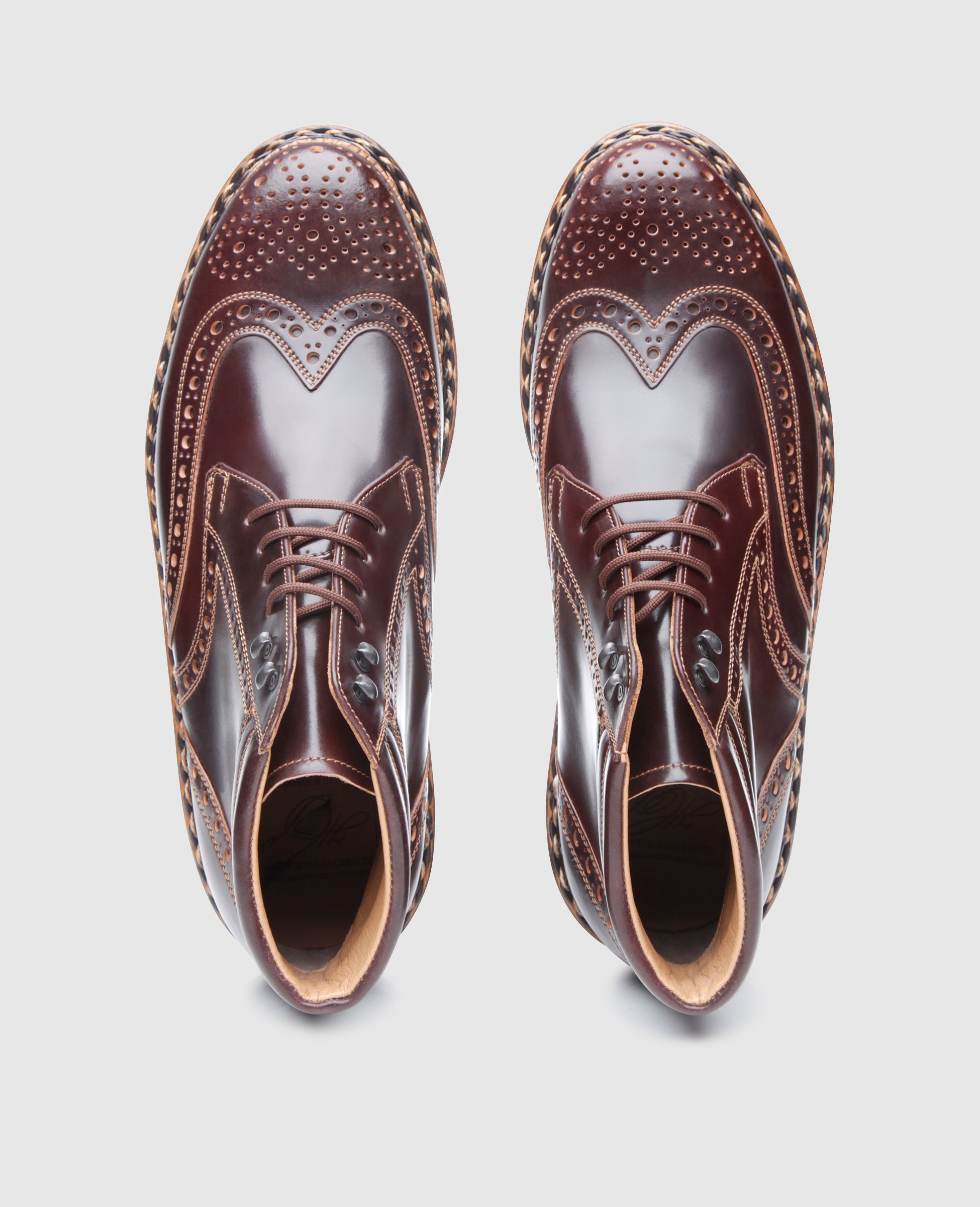 dinkelacker-buda-full-brogue-c-stiefel-oxblood-shell-cordovan-herren-boots image 8