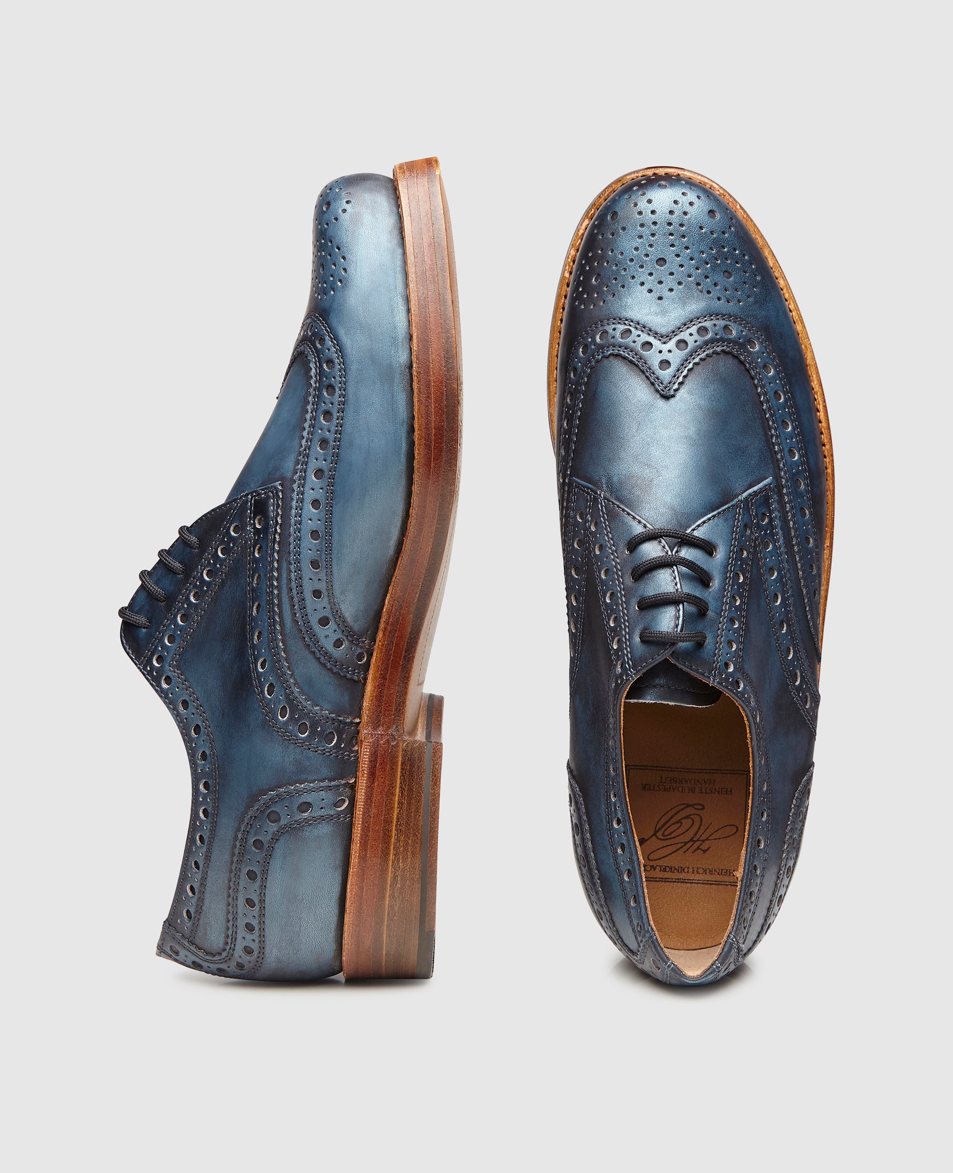 dinkelacker-rio-full-brogue-derby-ocean-acapella image 5