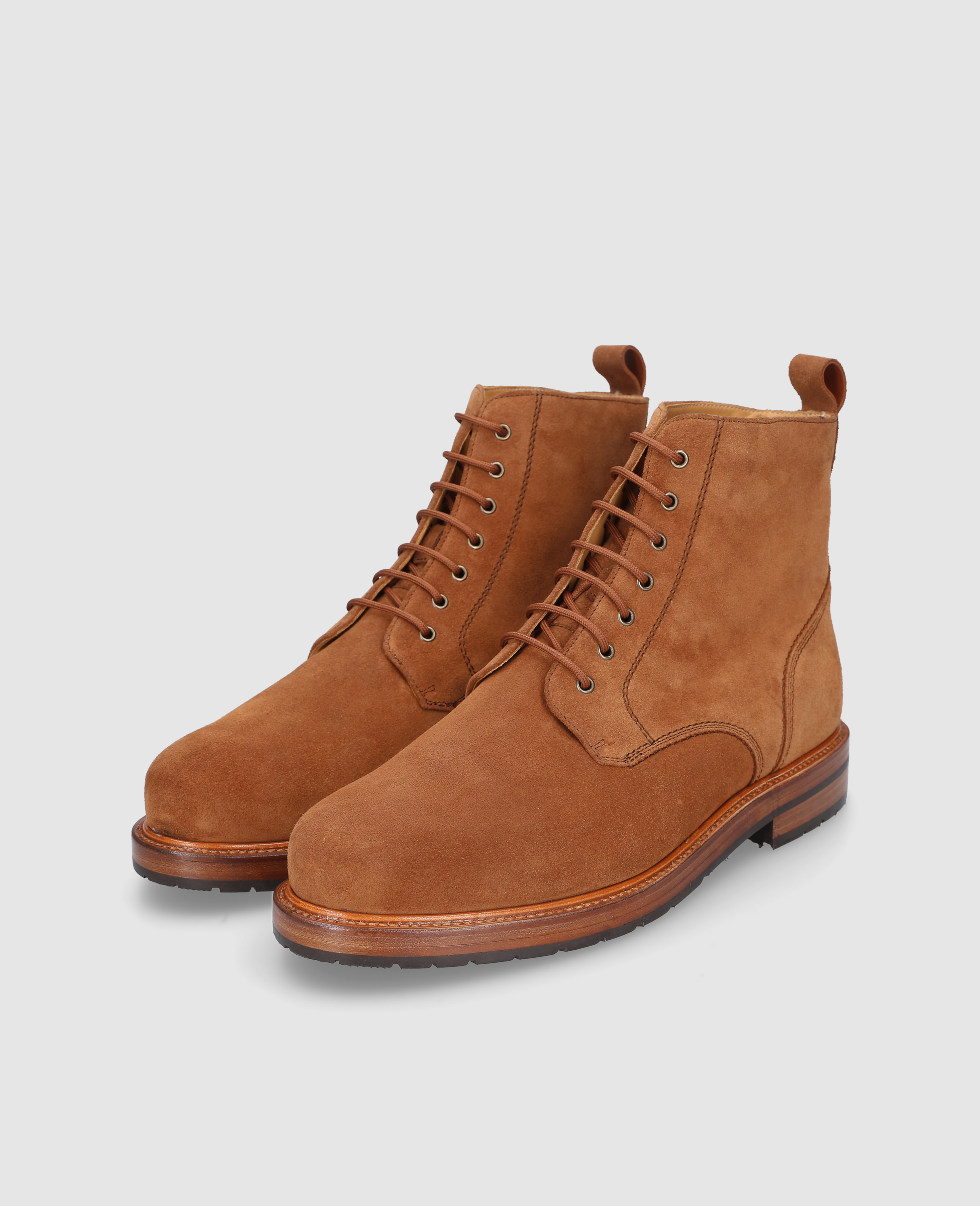 dinkelacker-buda-derby-boot-v-braun-kalbsvelours image 3