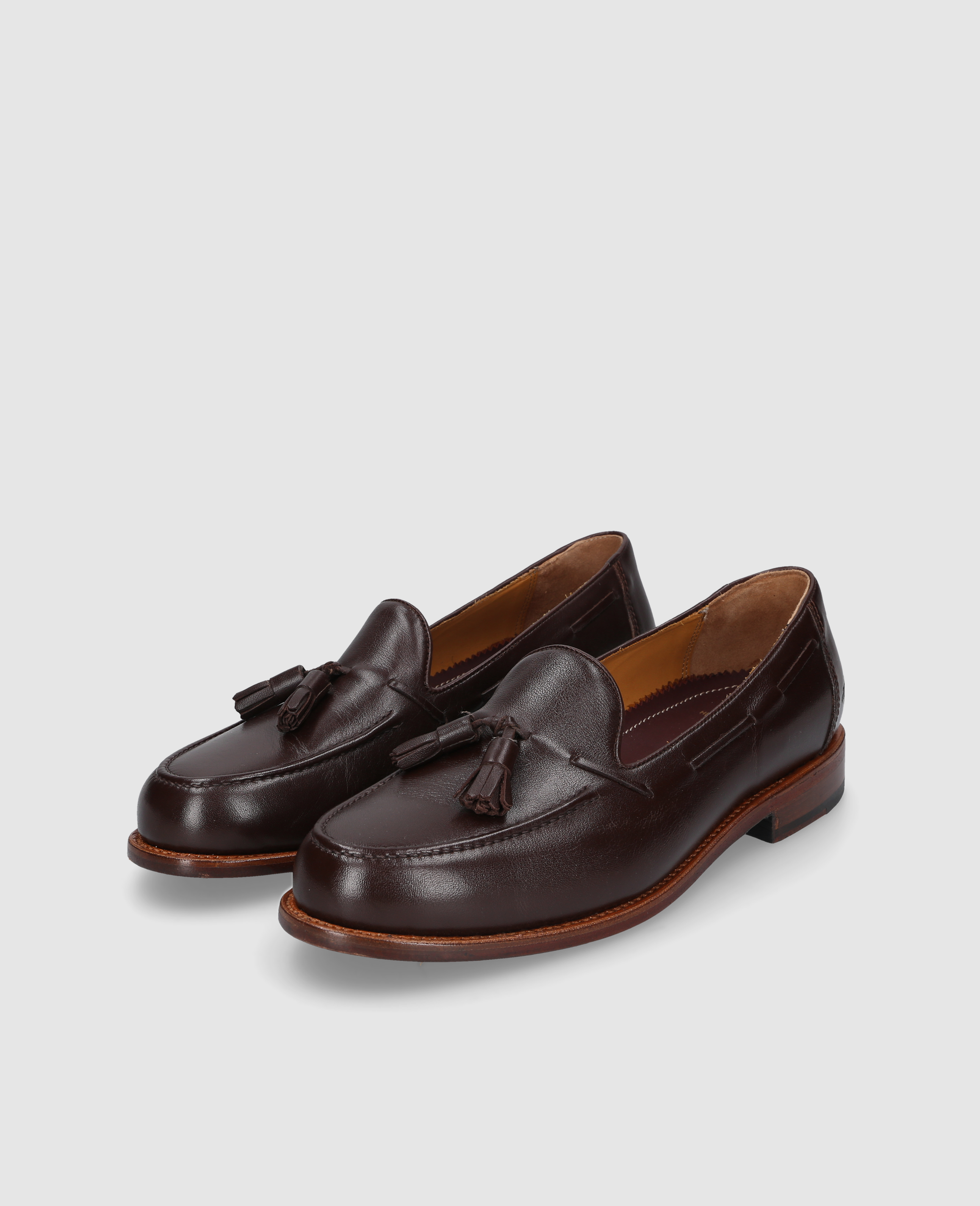 dinkelacker-wien-plain-tassel-loafer-dunkelbraun image 3