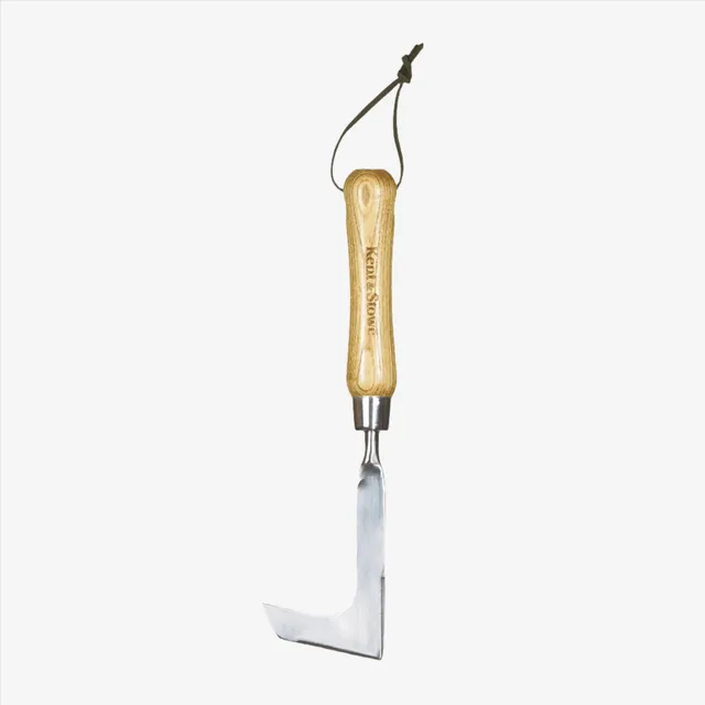 kent-stowe-edelstahl-hand-unkrautmesser-mit-eschenholzgriff image 1