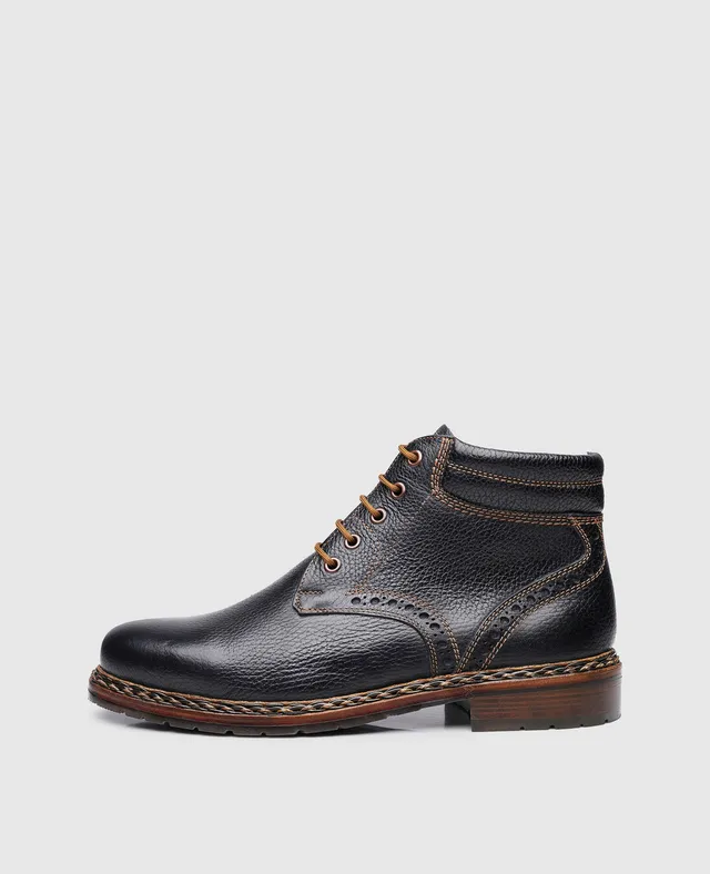 dinkelacker-buda-plain-az-boot-black-genarbtes-kalbsleder image 1