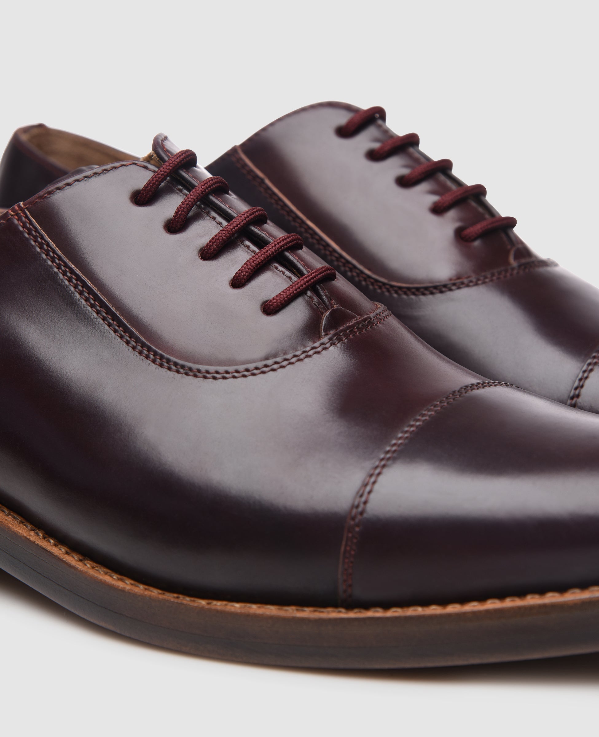dinkelacker-milano-captoe-c-derby-oxblood-horween-shell-cordovan image 7