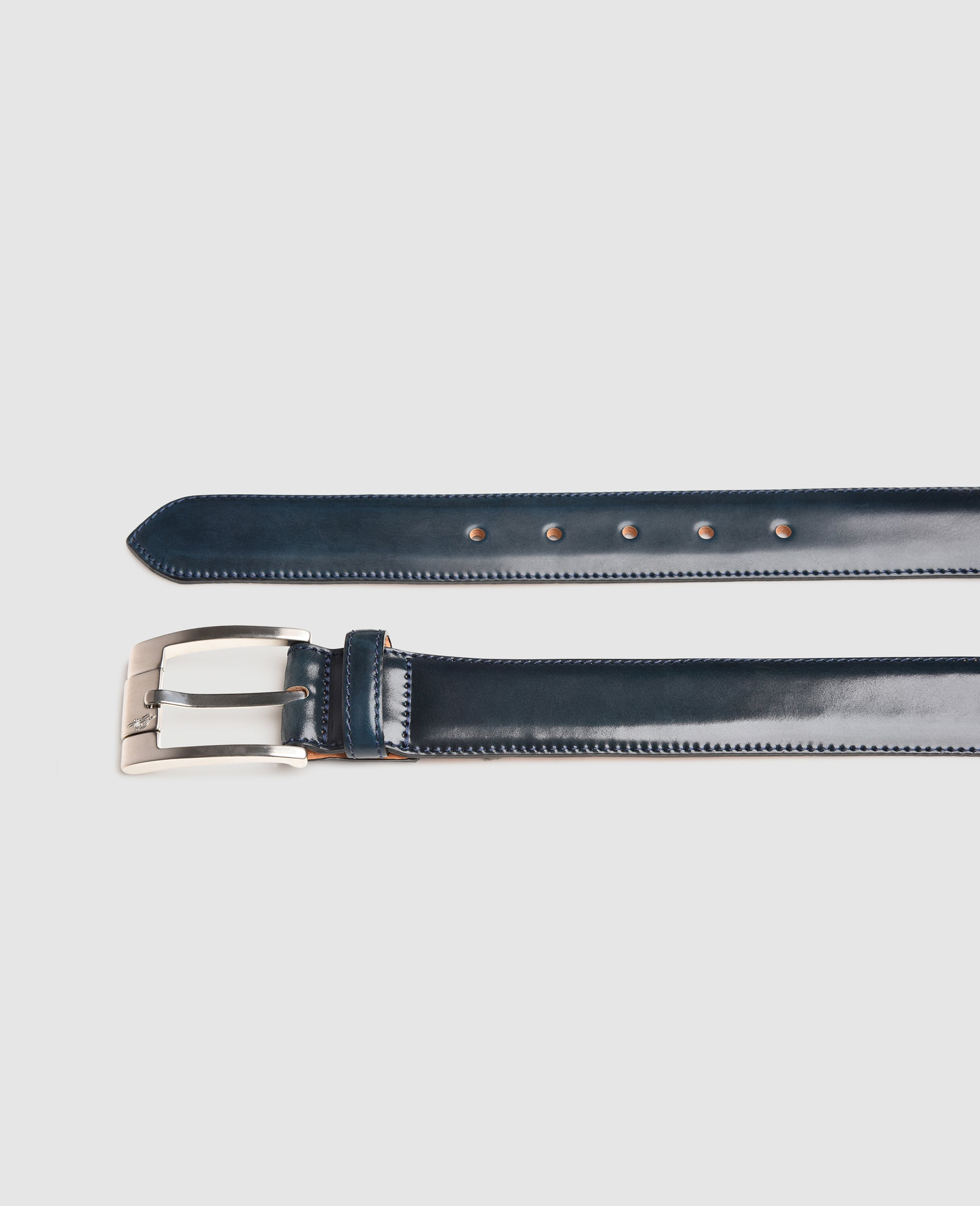 dinkelacker-bazil-plain-g-rtel-navy-shell-cordovan image 2