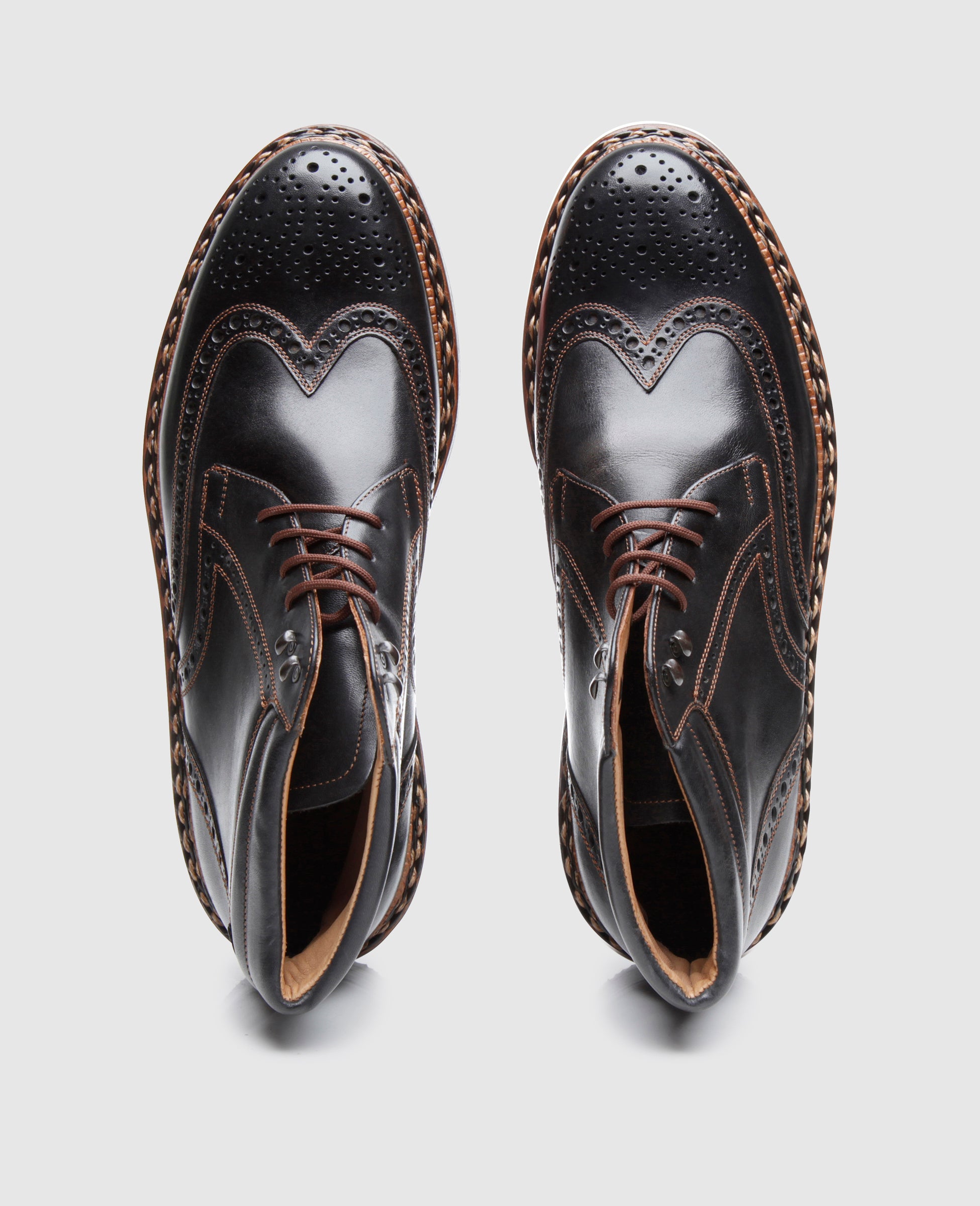 dinkelacker-buda-full-brogue-fc-herrenboot-schwarz-2 image 8