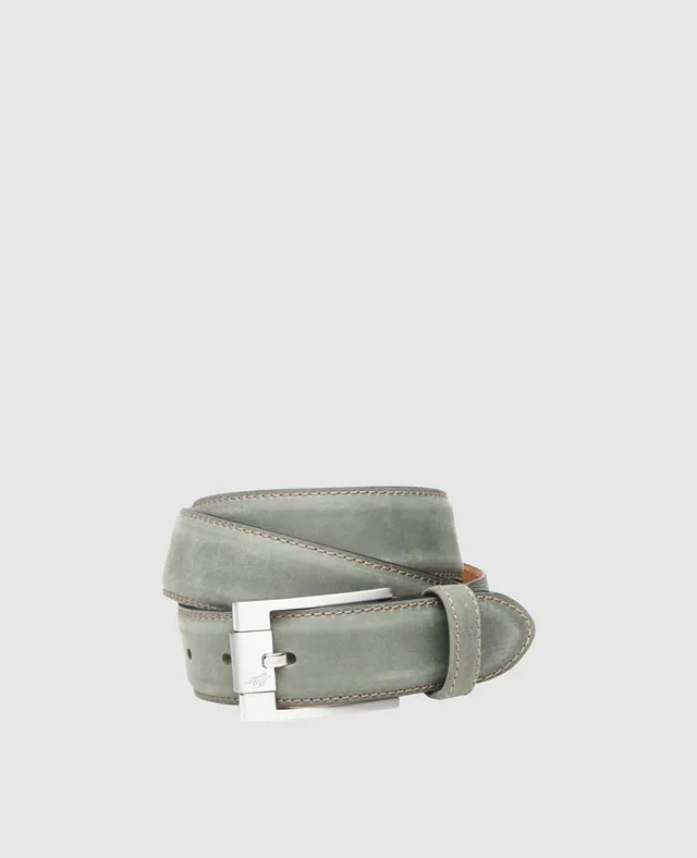 dinkelacker-janno-plain-j-lederg-rtel-gr-n-fettnubuk-35-mm image 1