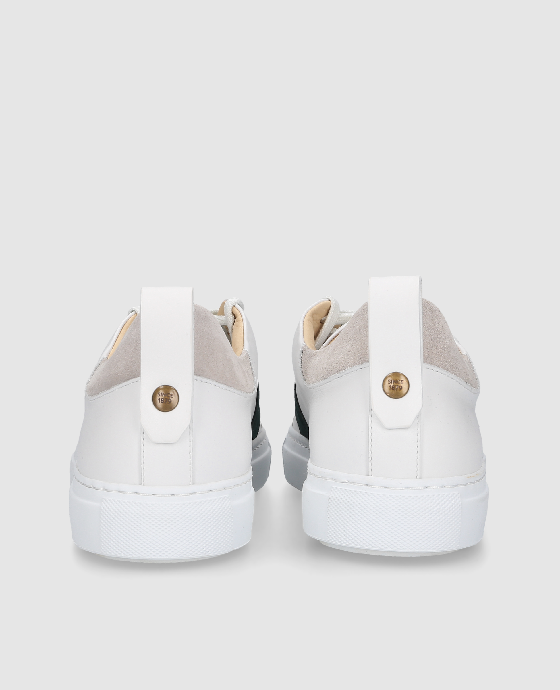 dinkelacker-turin-tennis-sneaker-wei-petrol-kalbsnappa image 5