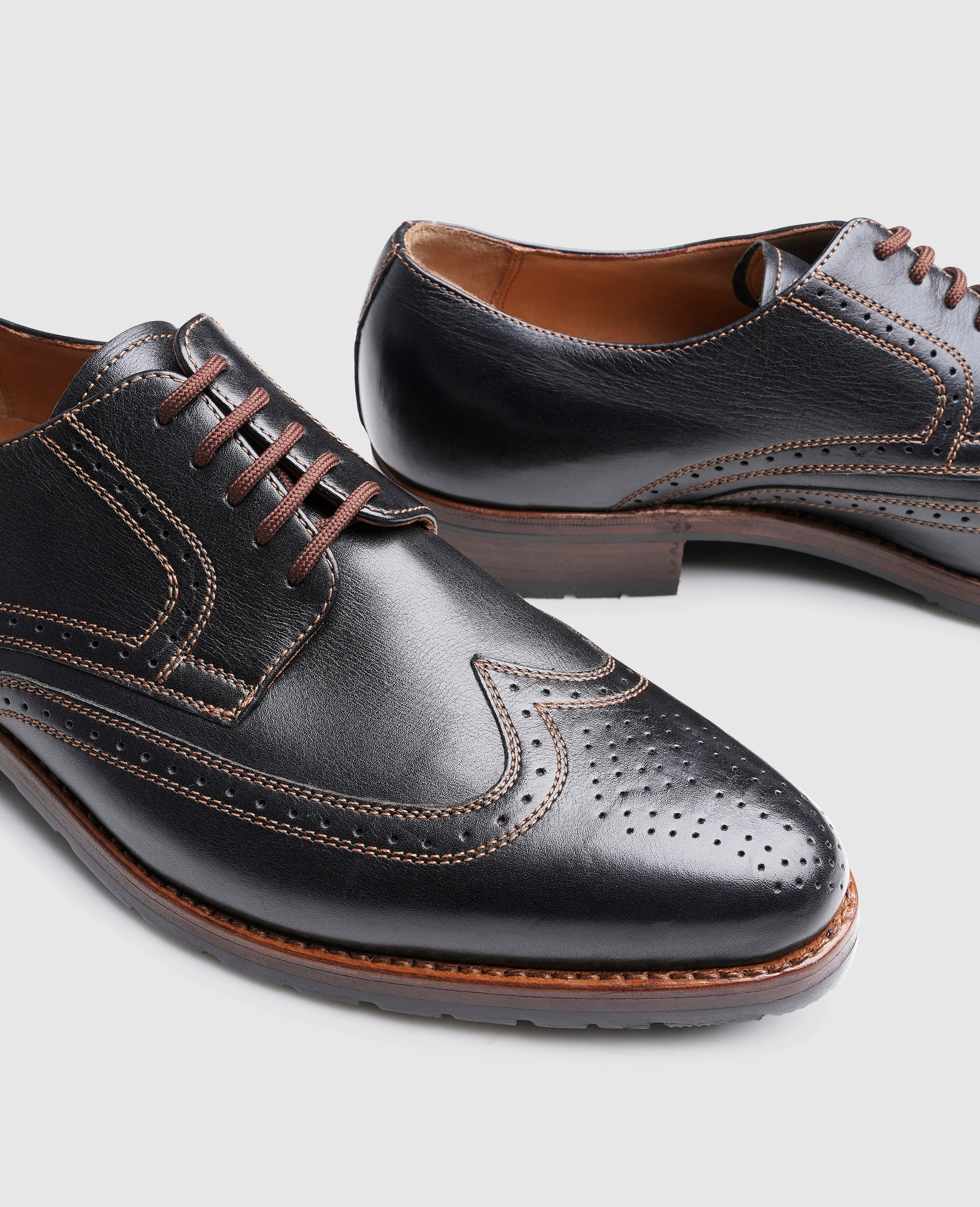 dinkelacker-milano-full-brogue-sc-halbschuh-schwarz-soft-calf image 8