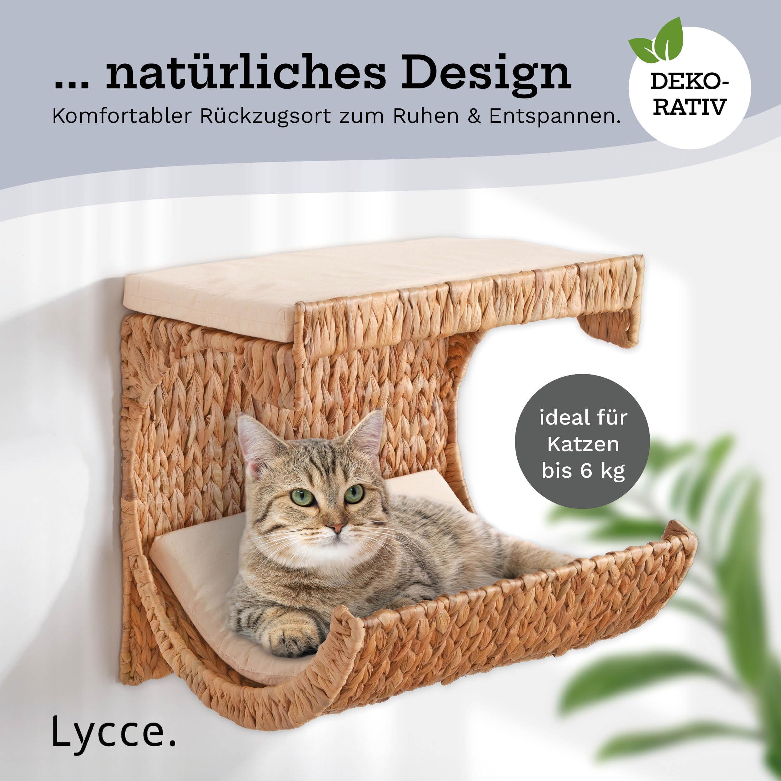 lycce-katzenbett-kletterwand-zur-wandmontage-aus-wasserhyazinthe image 8