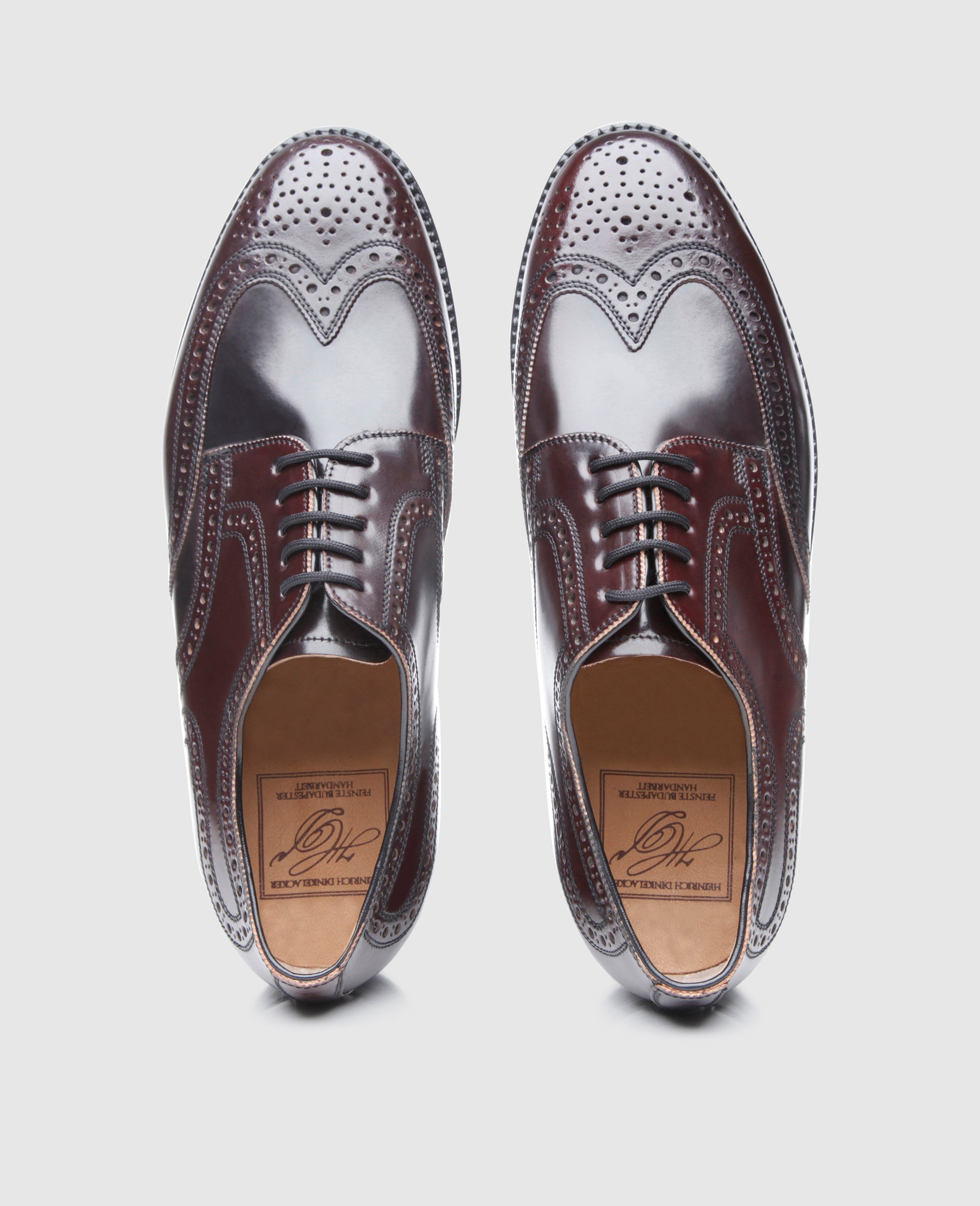 dinkelacker-london-full-brogue-c-derby-herrenschuh-oxblood image 8