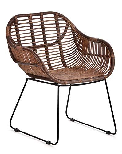lycce-gartenstuhl-loungesessel-rattan-braun-mit-armlehne-sitzh-he-41-cm image 4